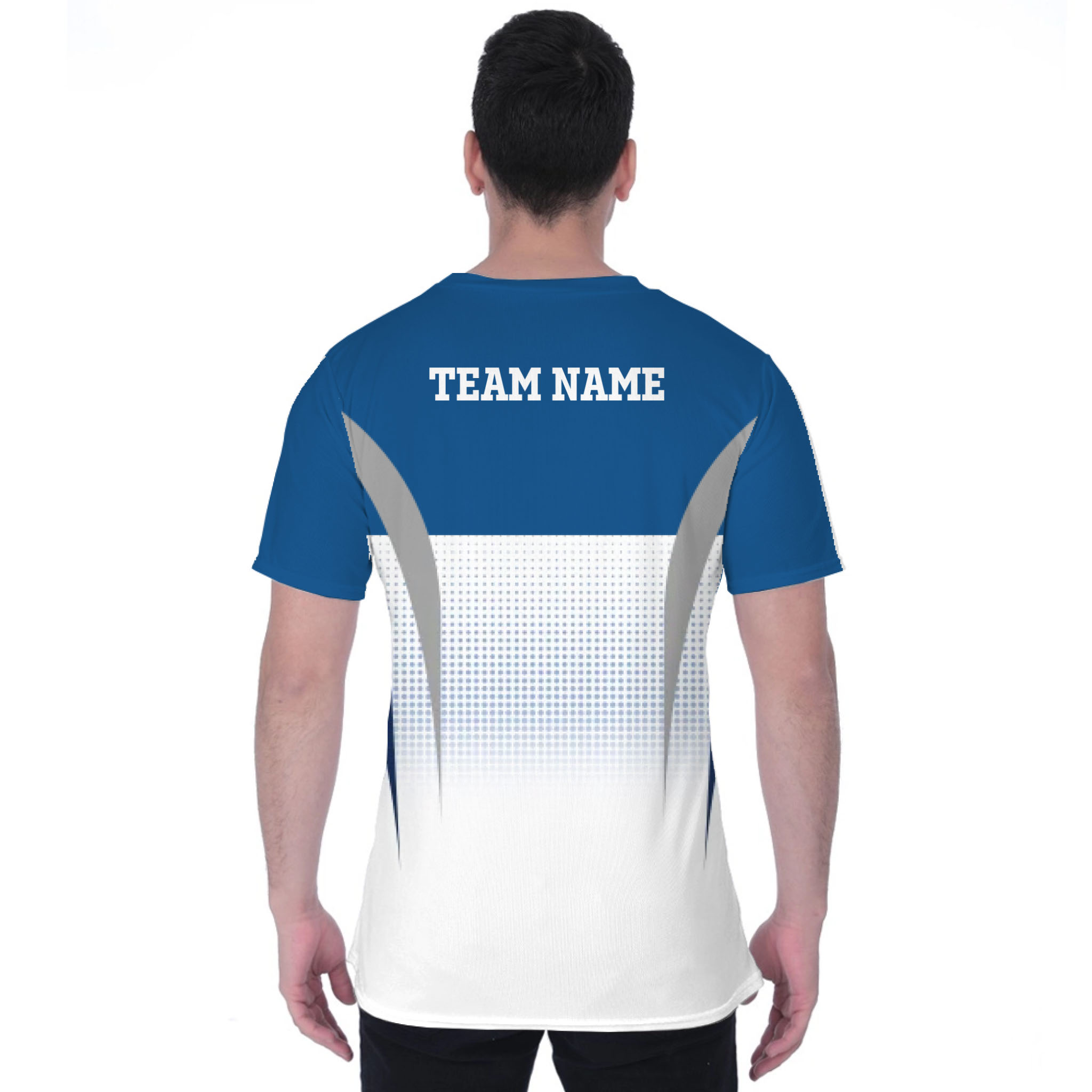 Picklewin Gradient Custom Sport Logo Moisture-wicking T-shirt 