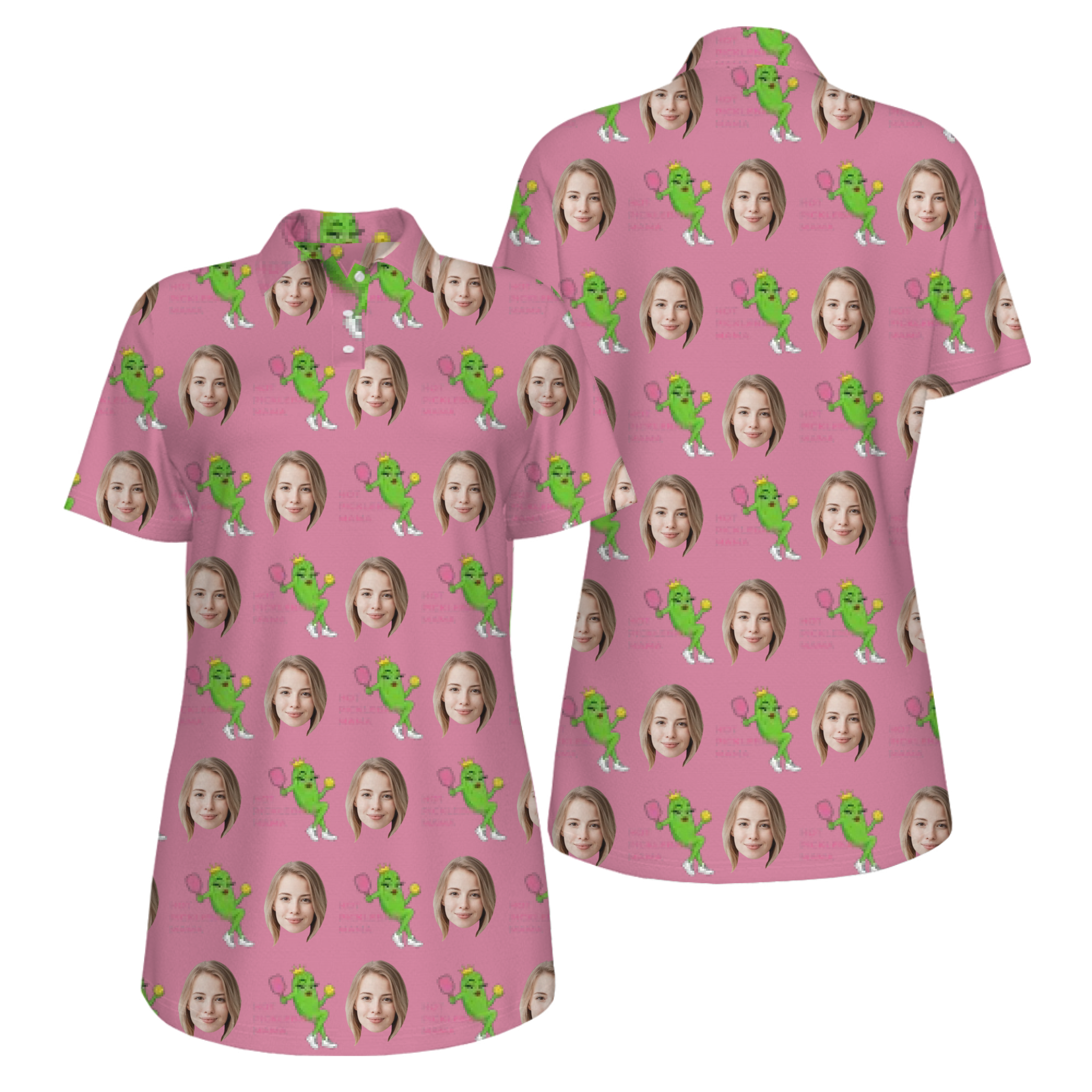 Picklewin Happy Mother's Day UV Protection Polo Shirt