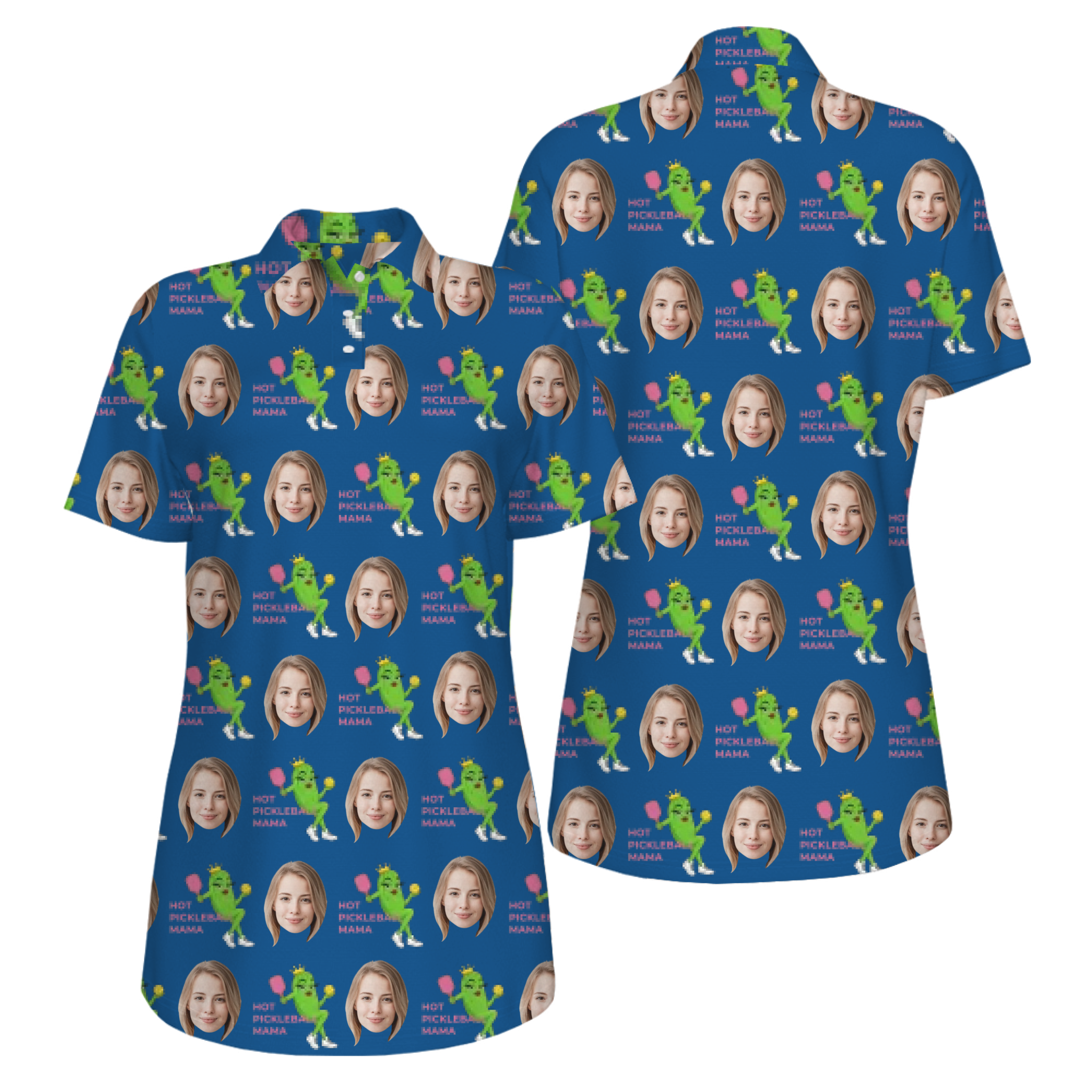 Picklewin Happy Mother's Day UV Protection Polo Shirt