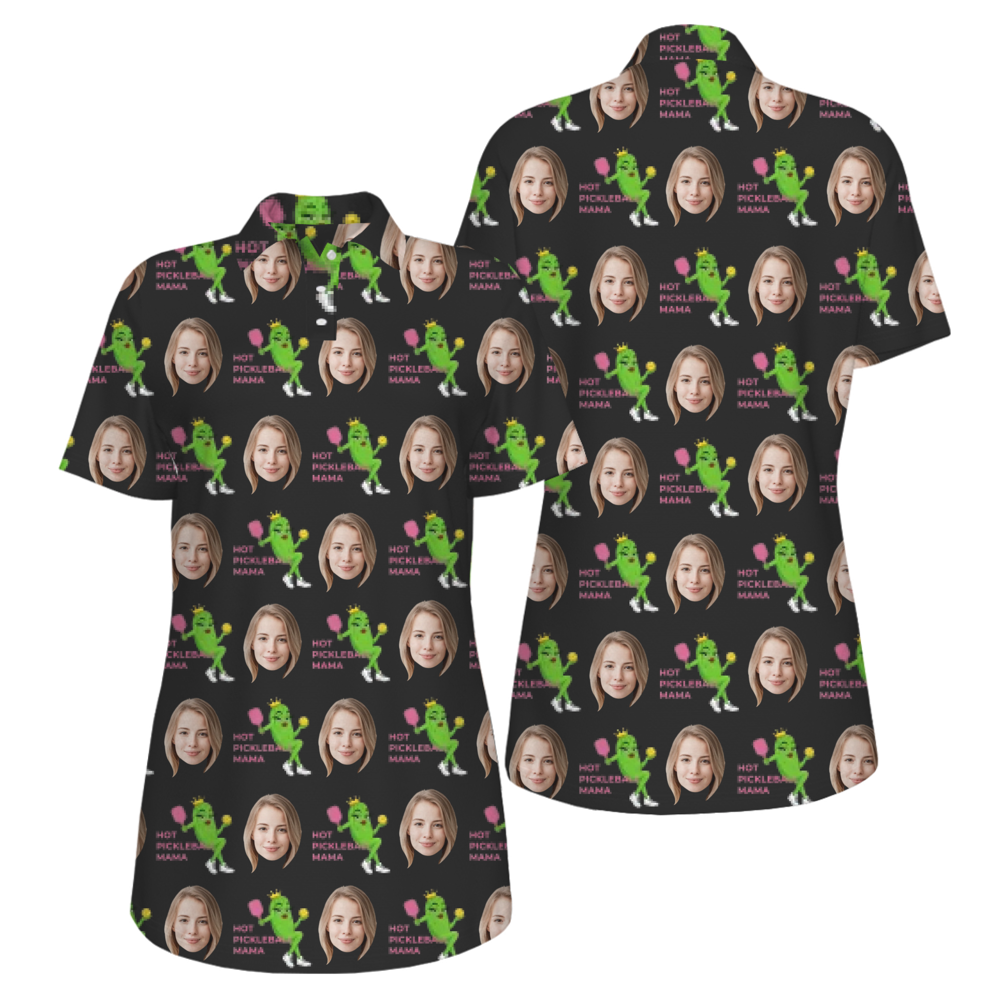 Picklewin Happy Mother's Day UV Protection Polo Shirt