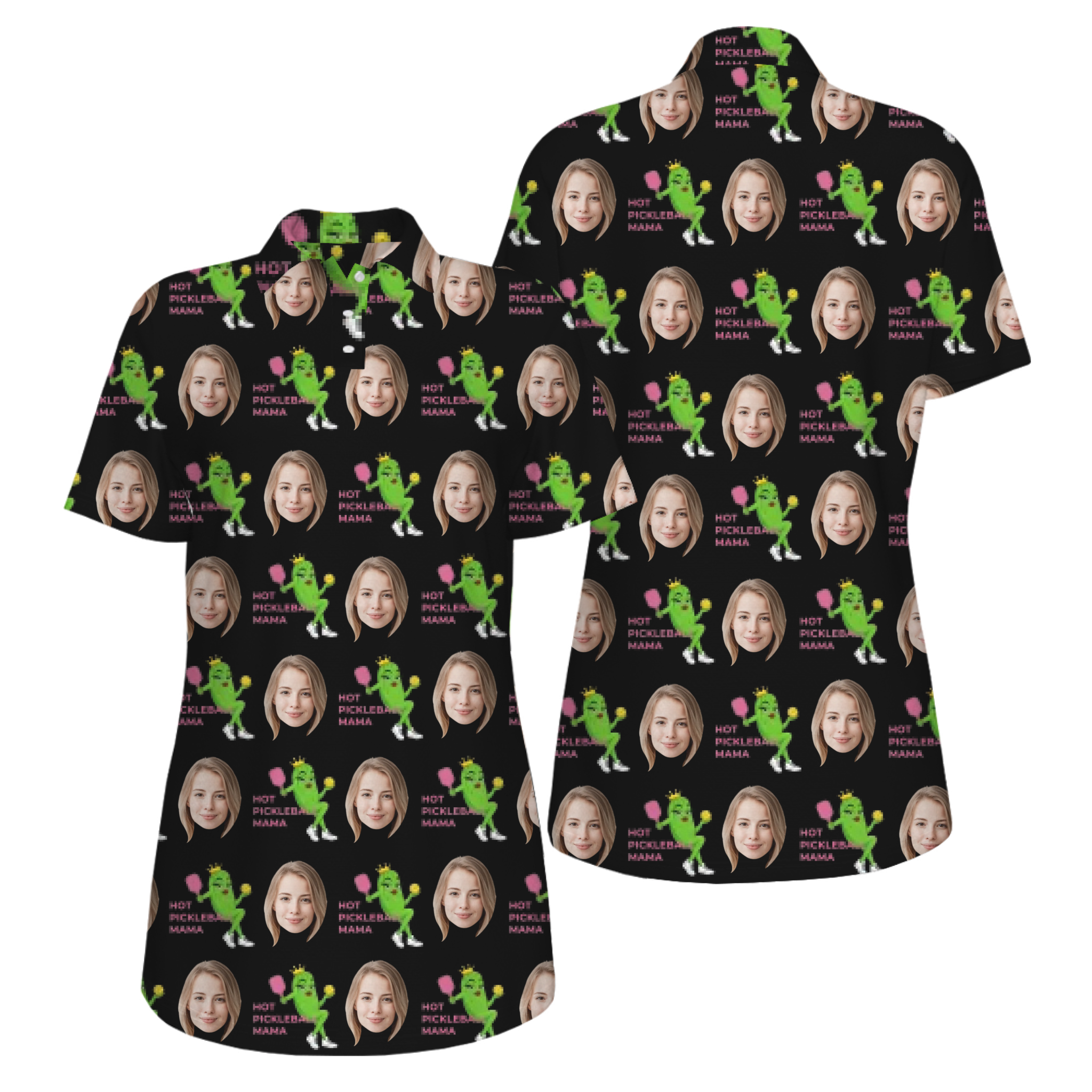 Picklewin Happy Mother's Day UV Protection Polo Shirt