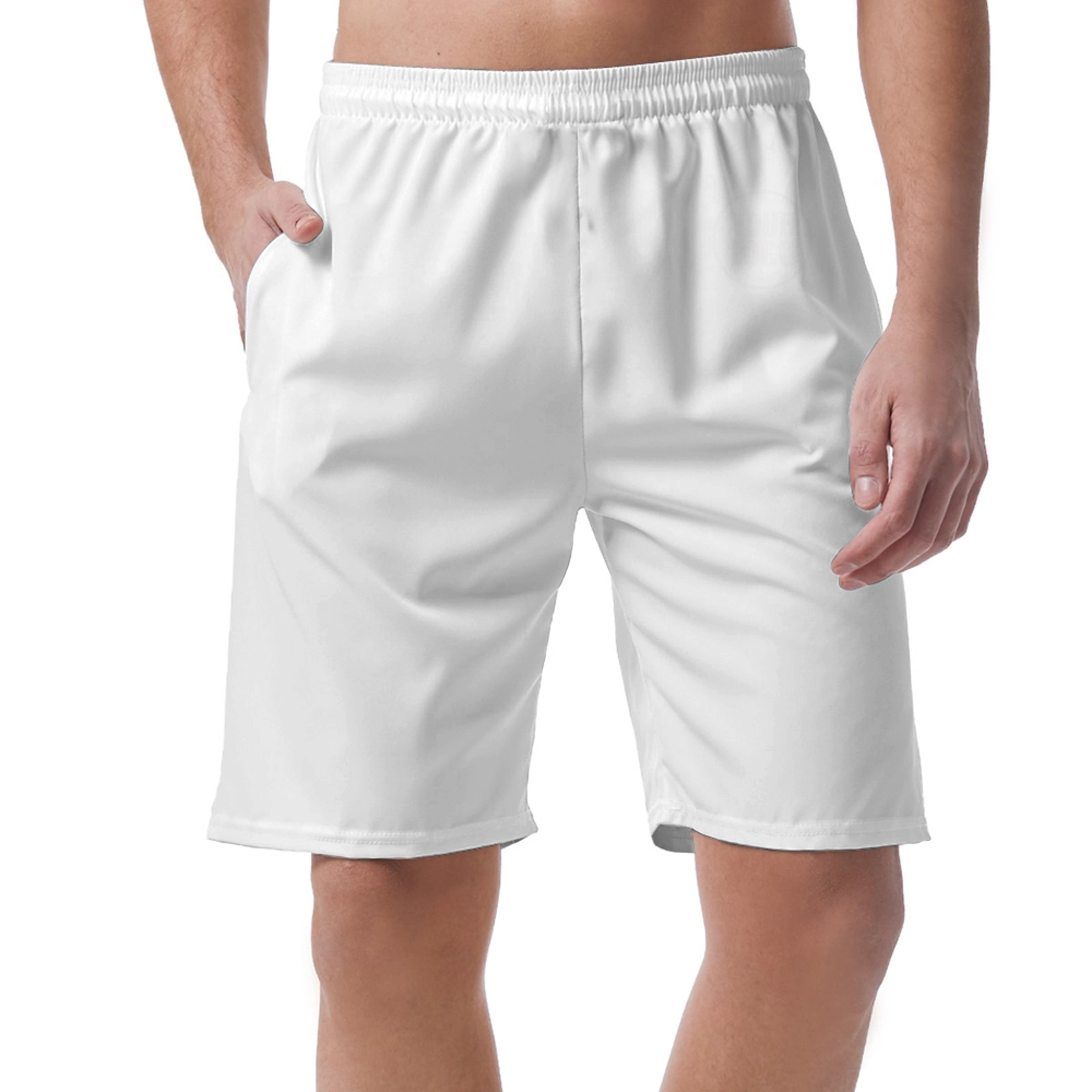 Picklewin Men's Custom Short Pants With Creative Diamond Patterns