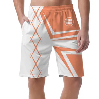 Picklewin Men's Custom Short Pants With Creative Diamond Patterns – alternate