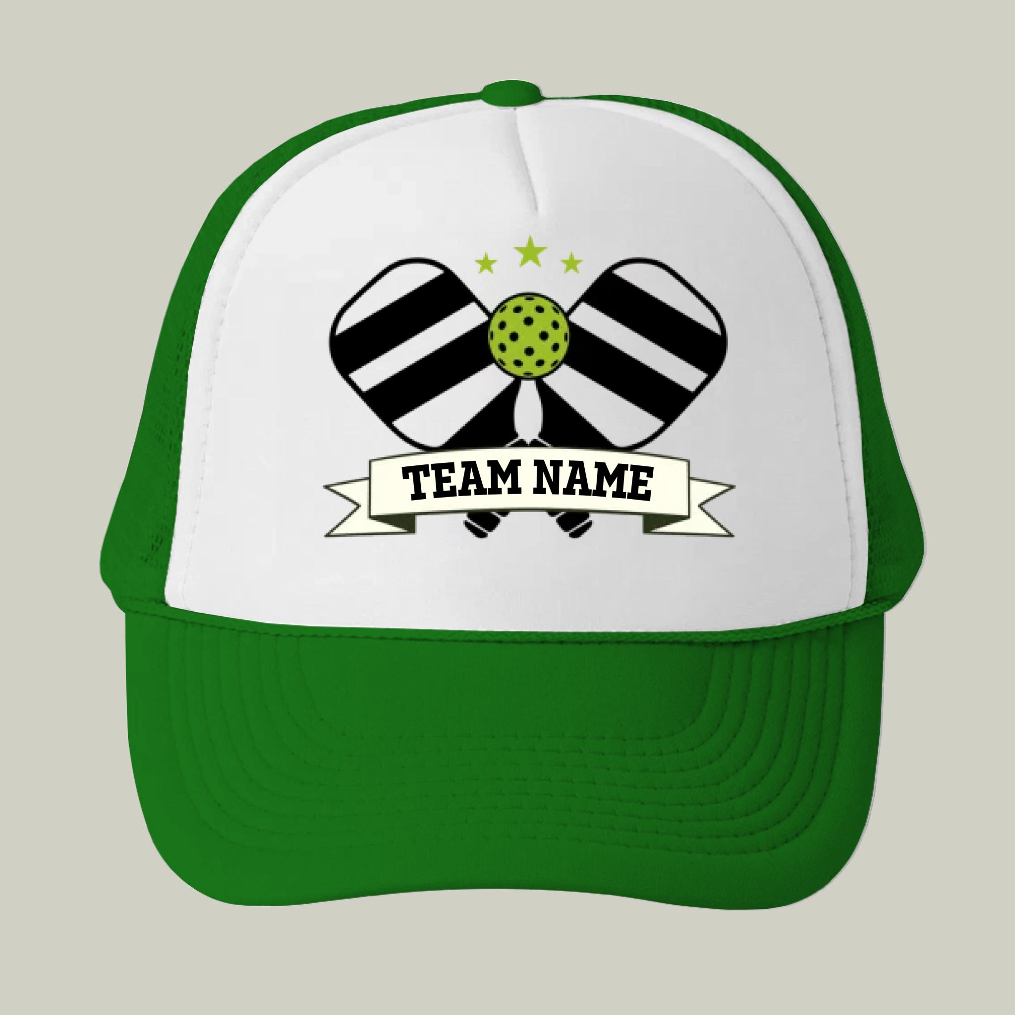Picklewin Men's Custom Team Name Trucker Cap For Pickleball