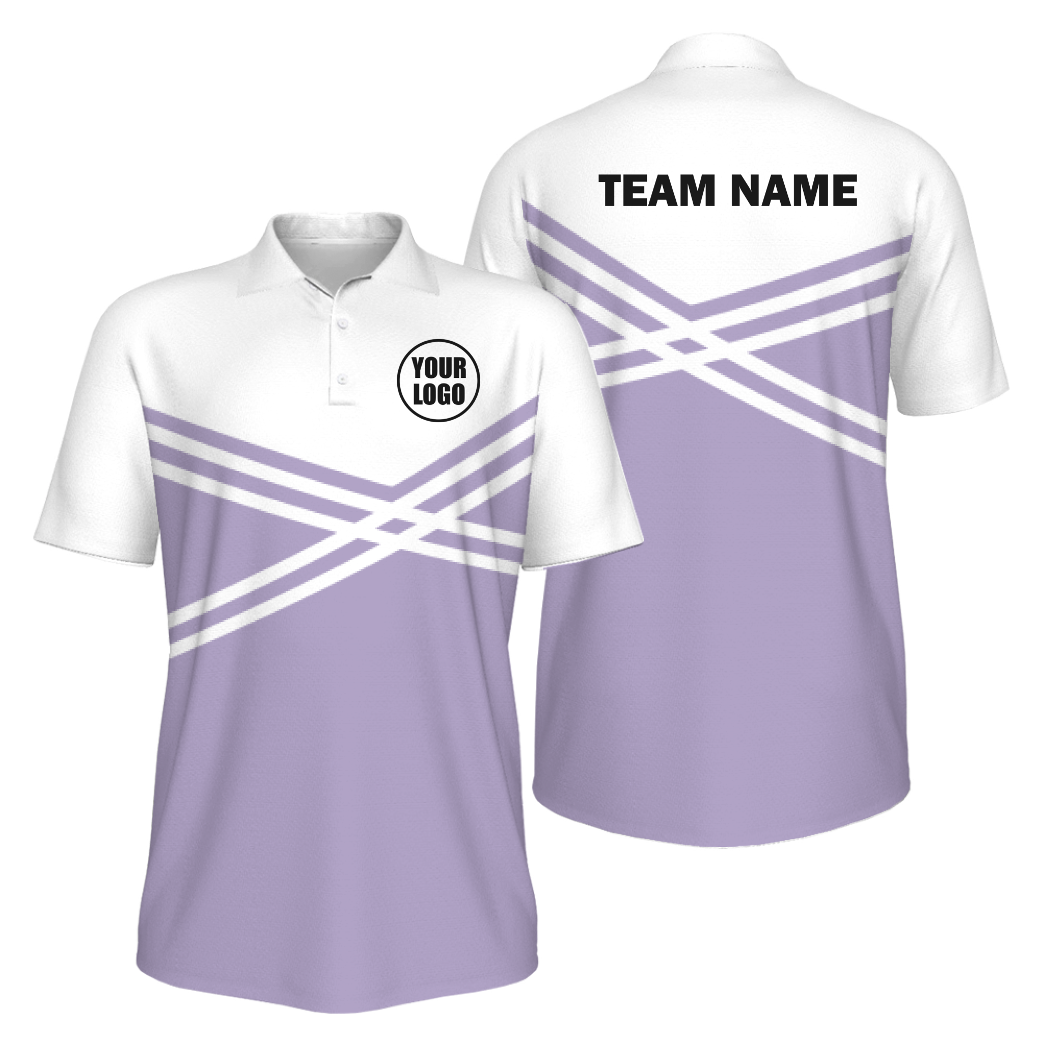 Picklewin Men's Custom UV Protection Polo Shirt With Unique Color Blocks