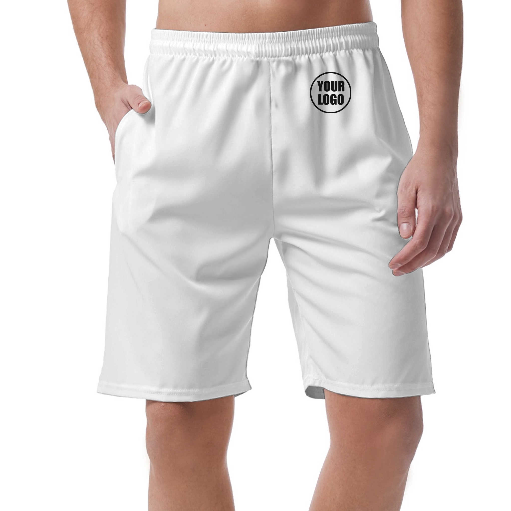 Picklewin Men's Customized Short Pants With Unique Color Blocks - alternate