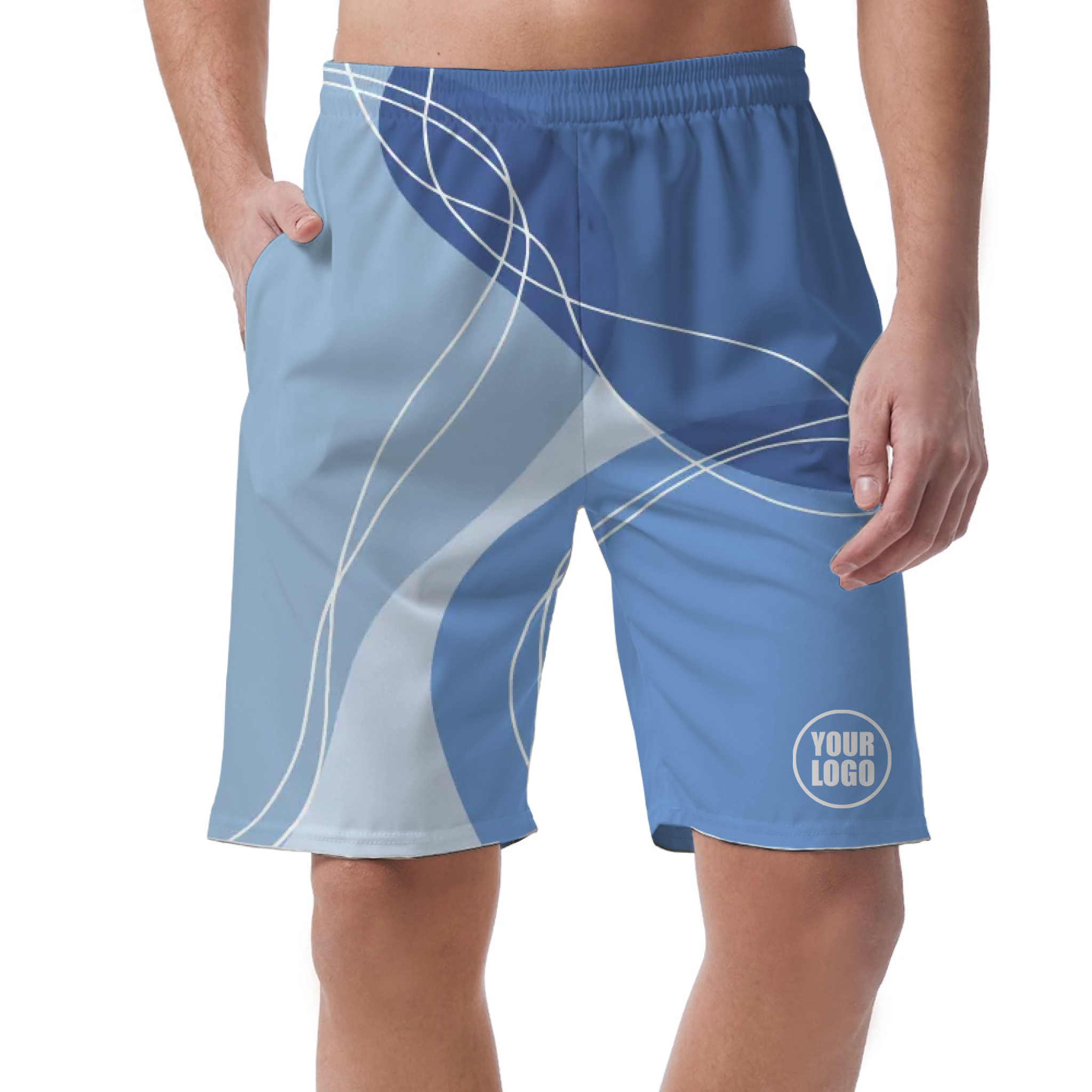Picklewin Men's Customized Short Pants With Unique Motion