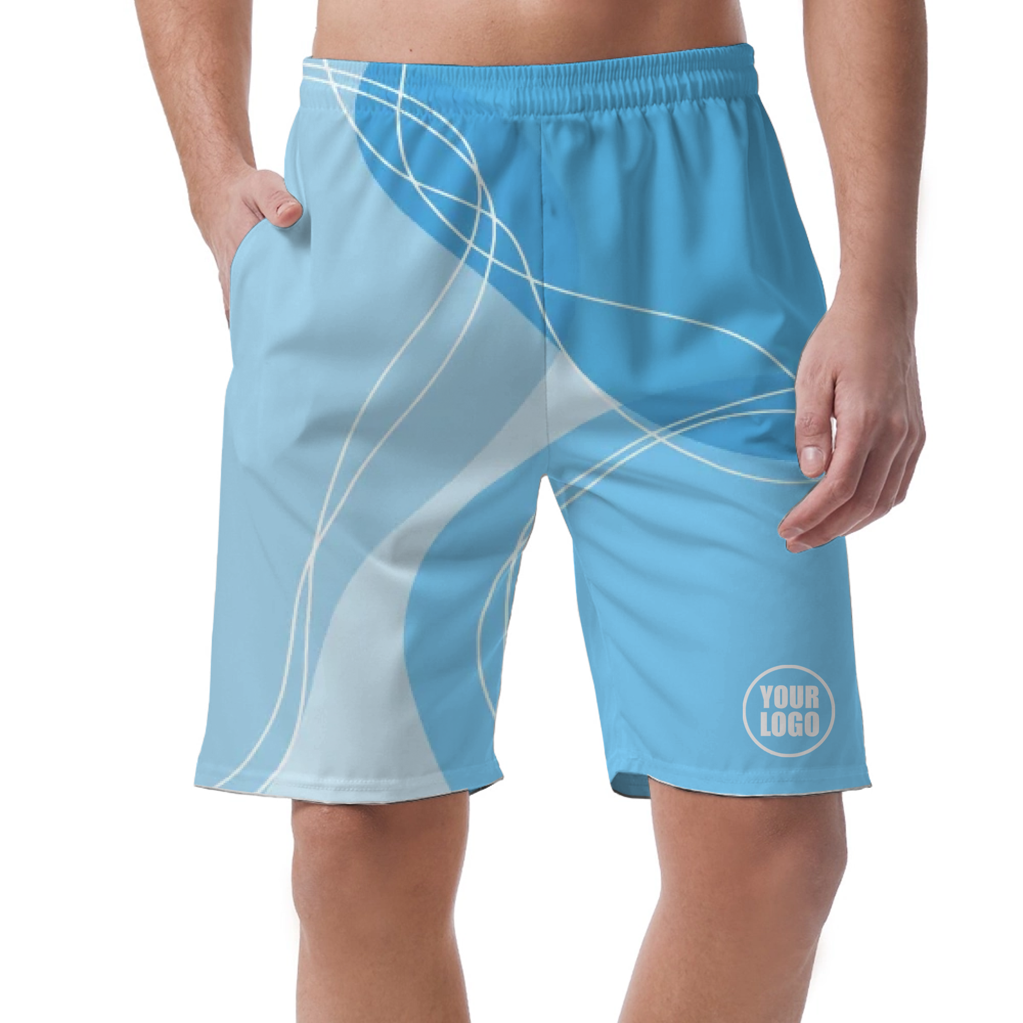 Picklewin Men's Customized Short Pants With Unique Motion - alternate