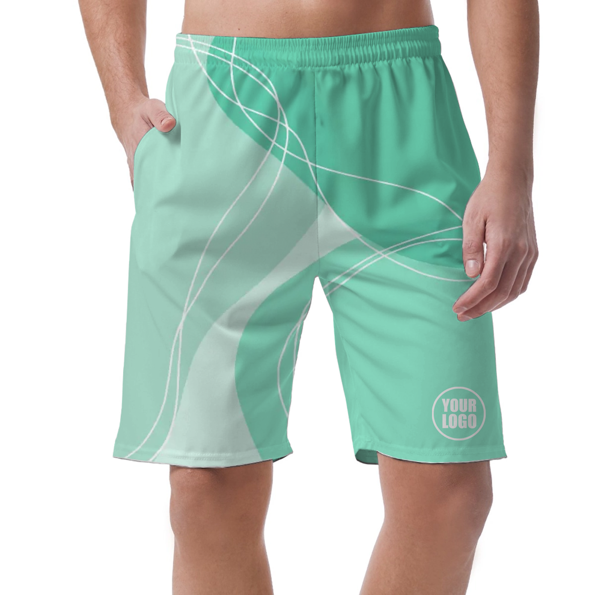 Picklewin Men's Customized Short Pants With Unique Motion