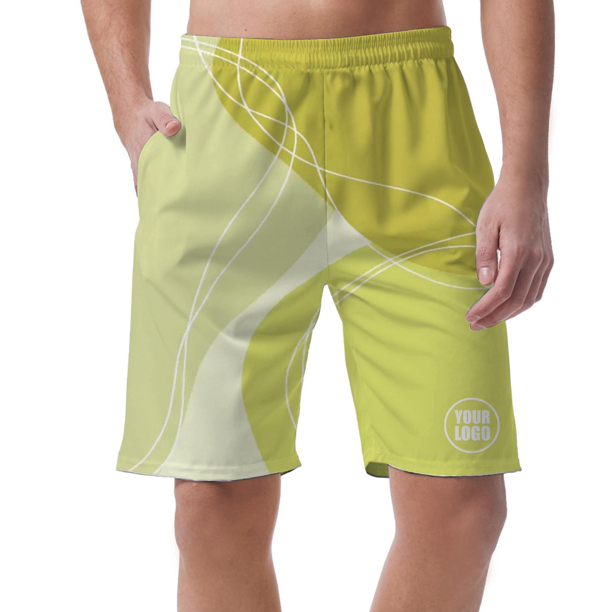 Picklewin Men's Customized Short Pants With Unique Motion