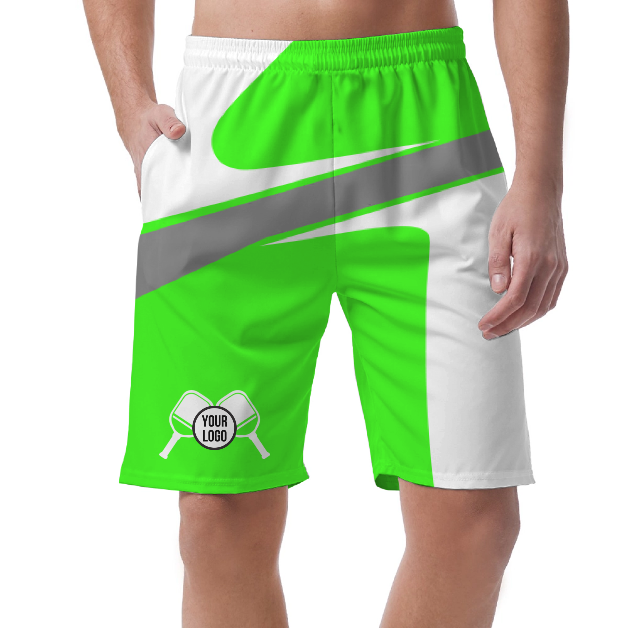 Picklewin Men's Simple Pickleball Short Pants