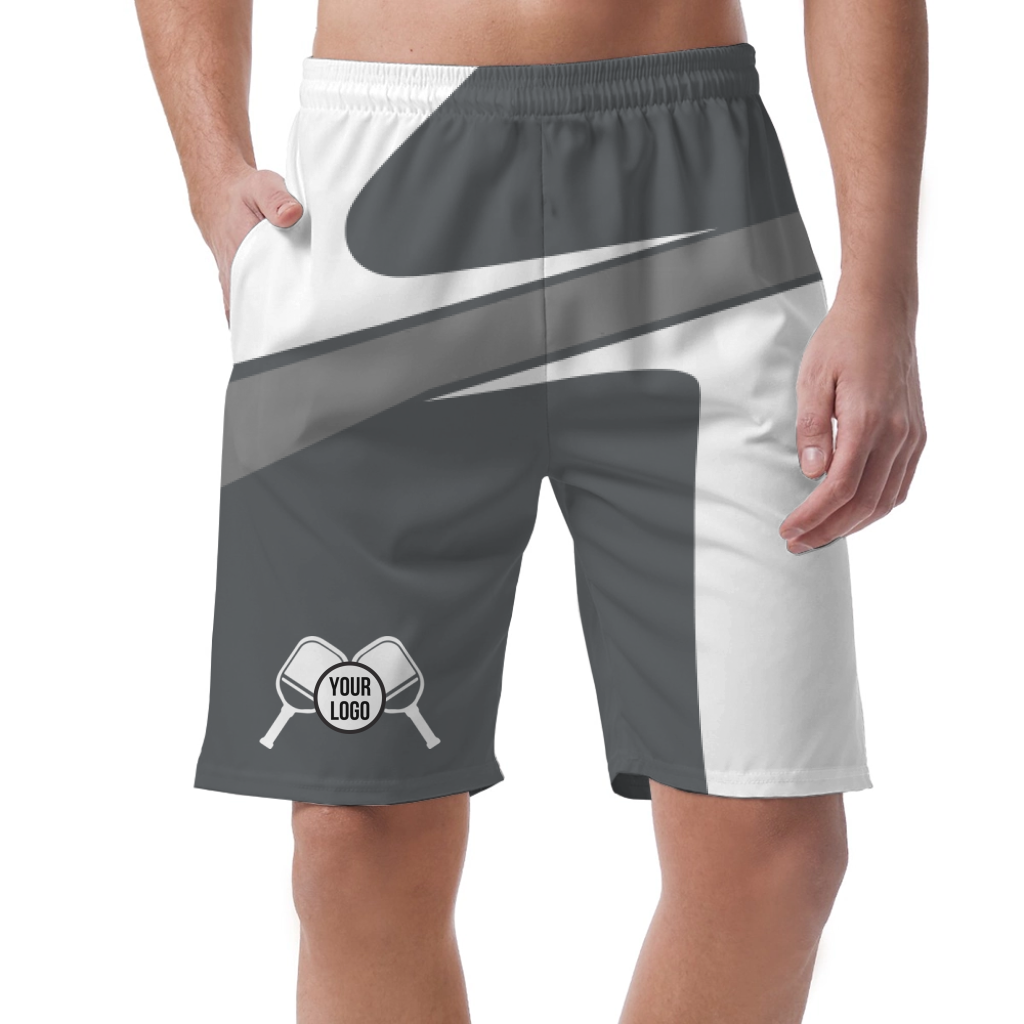 Picklewin Men's Simple Pickleball Short Pants