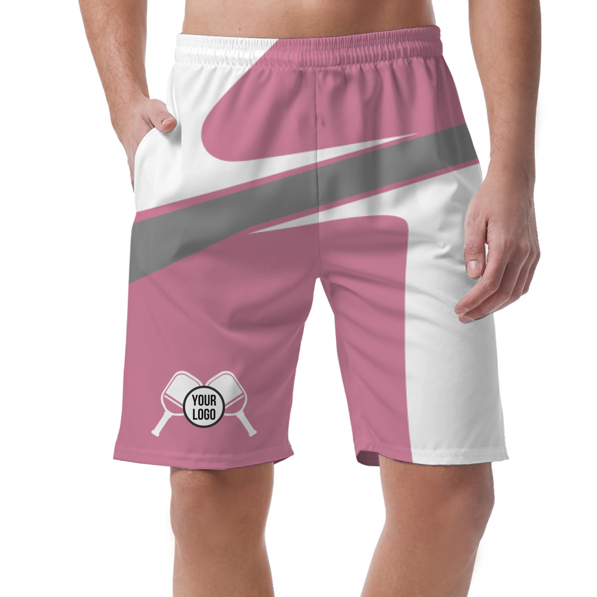 Picklewin Men's Simple Pickleball Short Pants