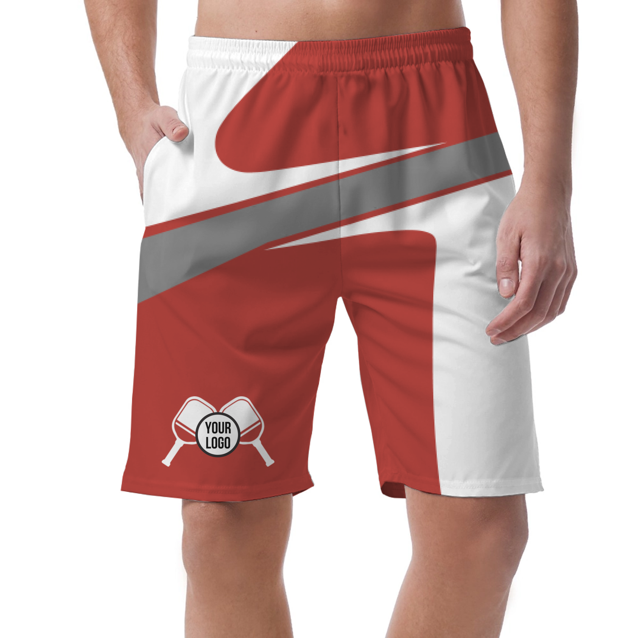 Picklewin Men's Simple Pickleball Short Pants