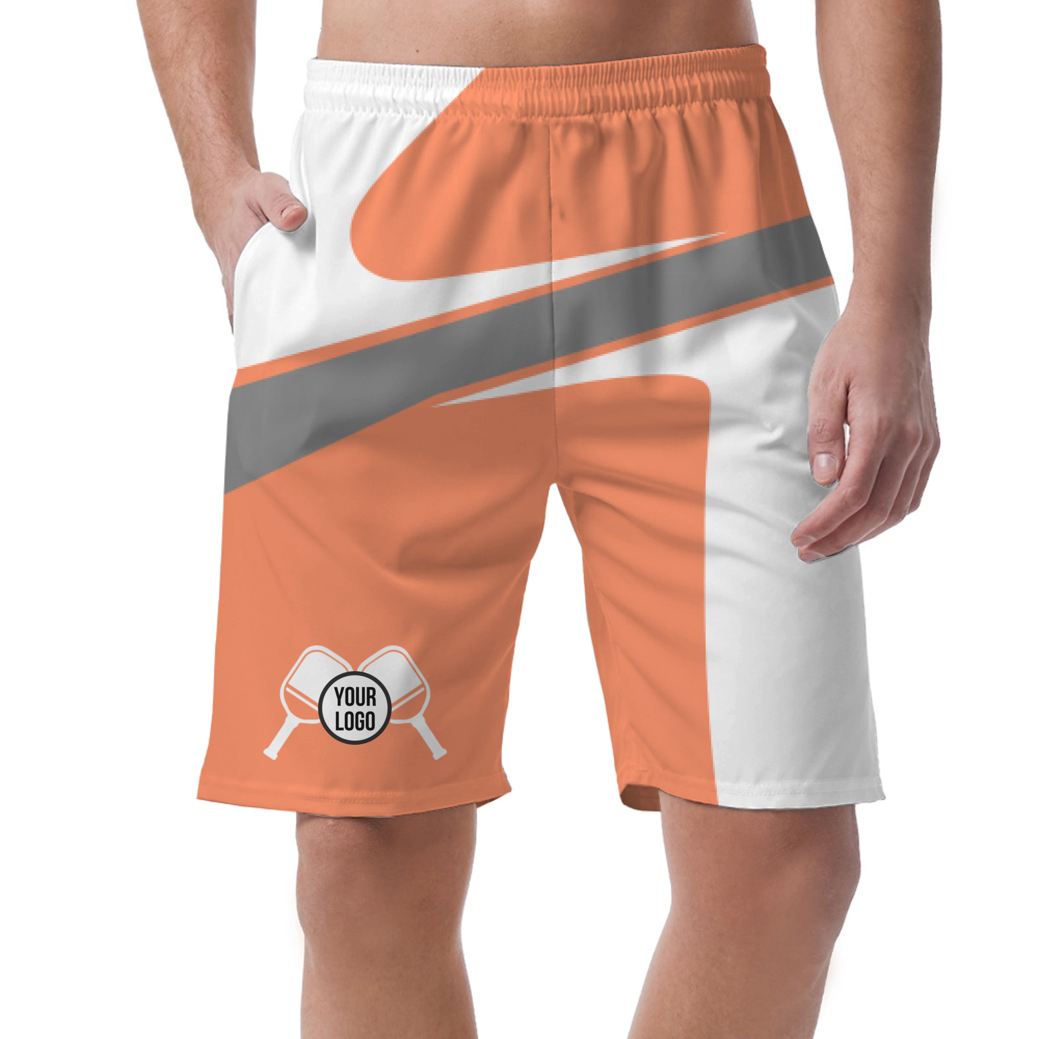 Picklewin Men's Simple Pickleball Short Pants