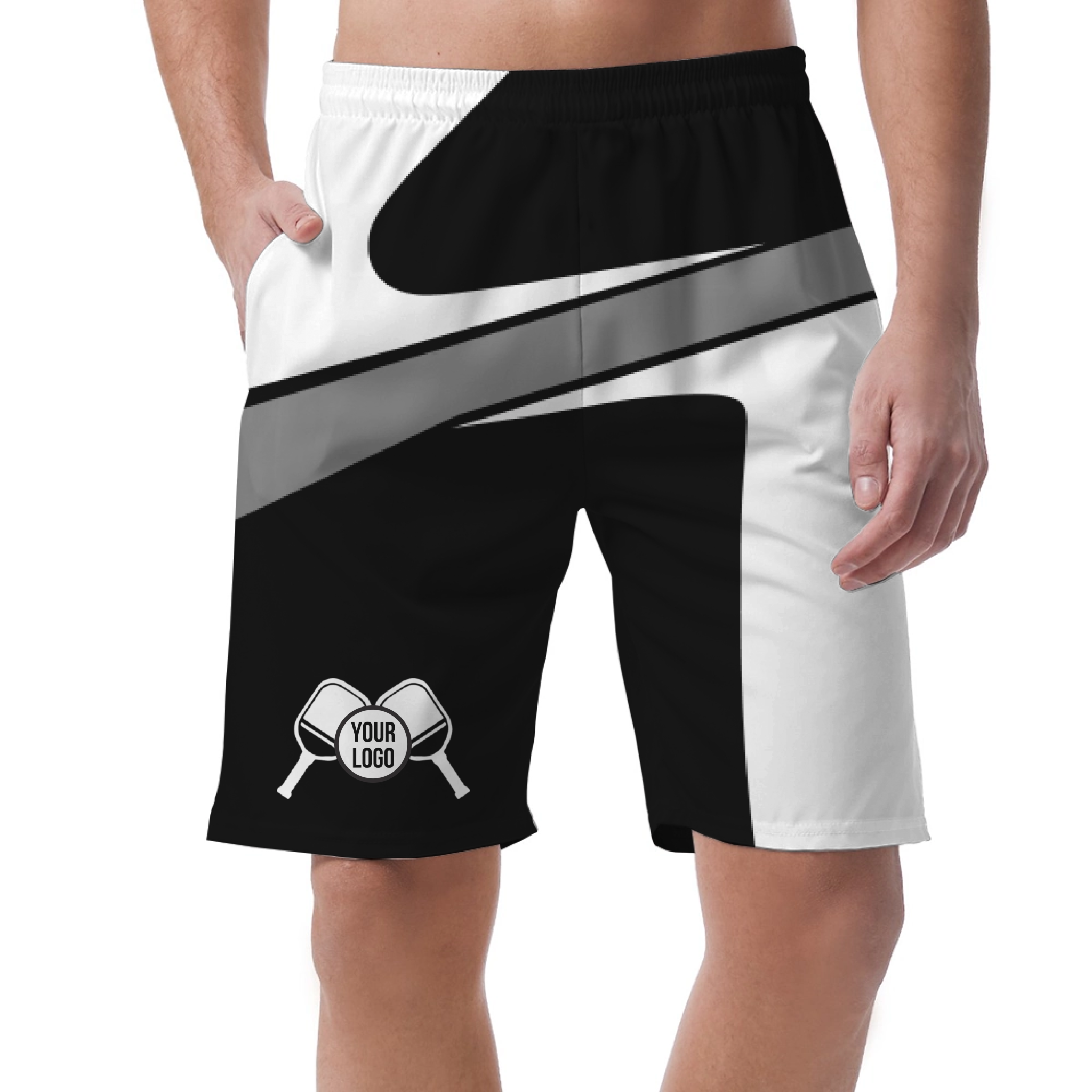 Picklewin Men's Simple Pickleball Short Pants