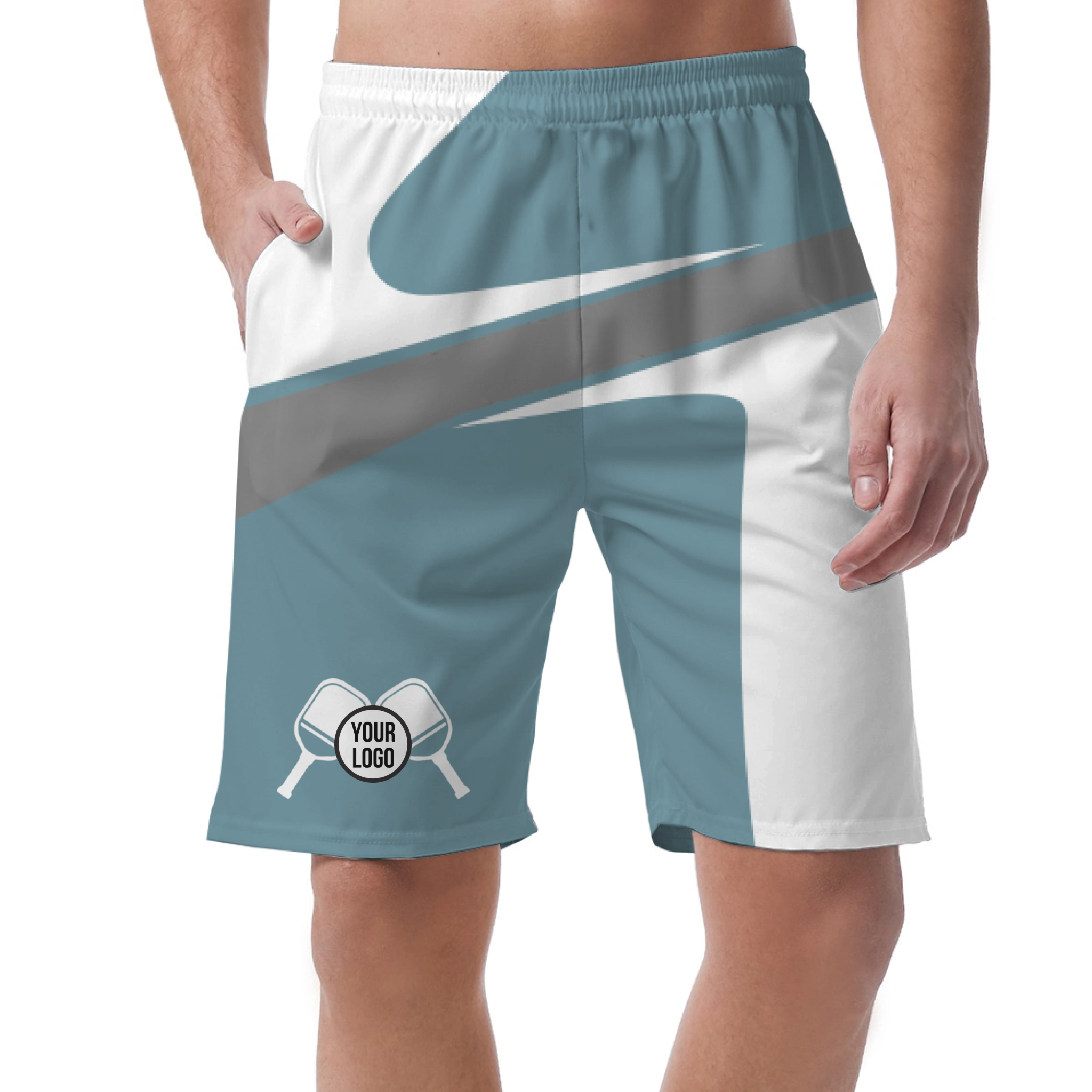 Picklewin Men's Simple Pickleball Short Pants