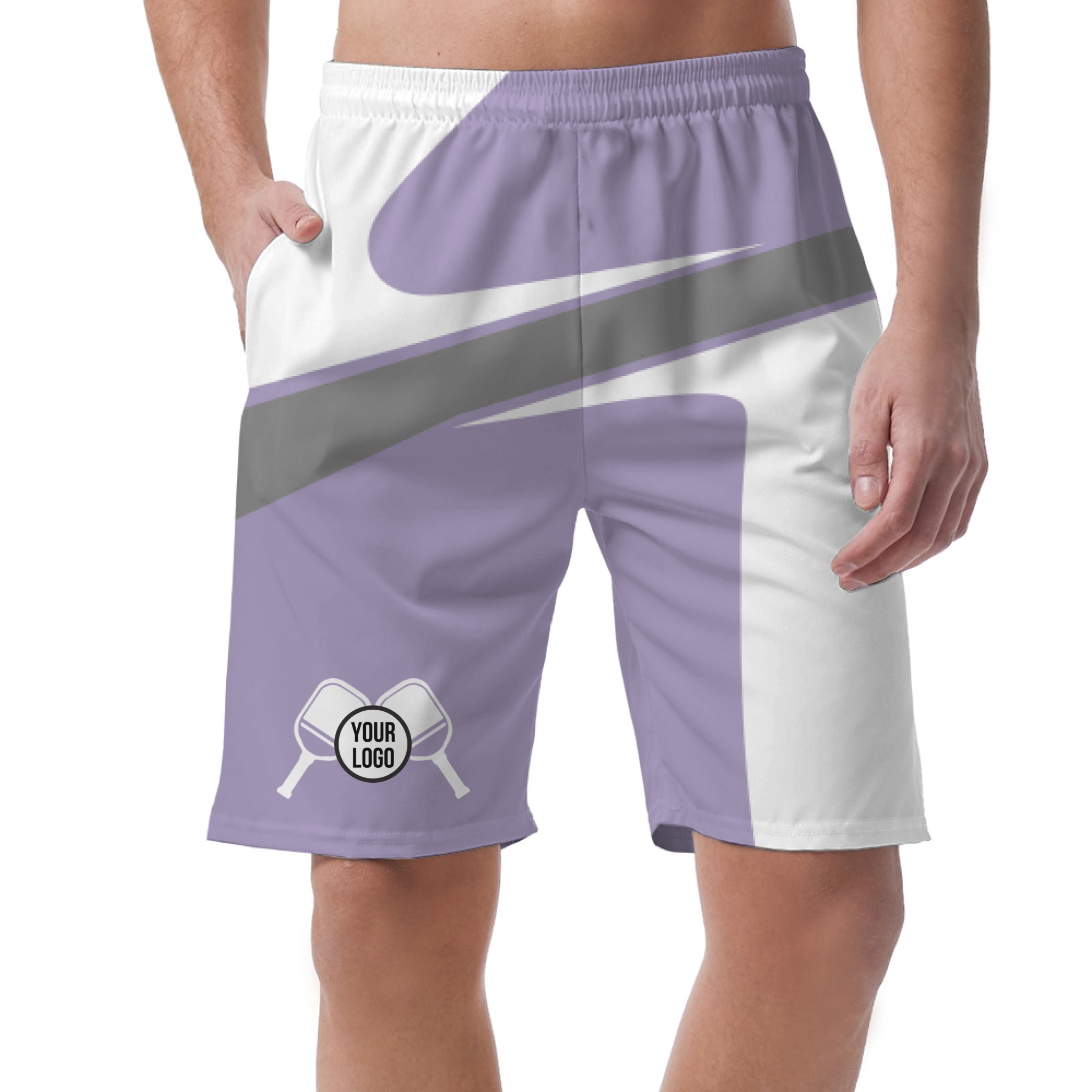 Picklewin Men's Simple Pickleball Short Pants