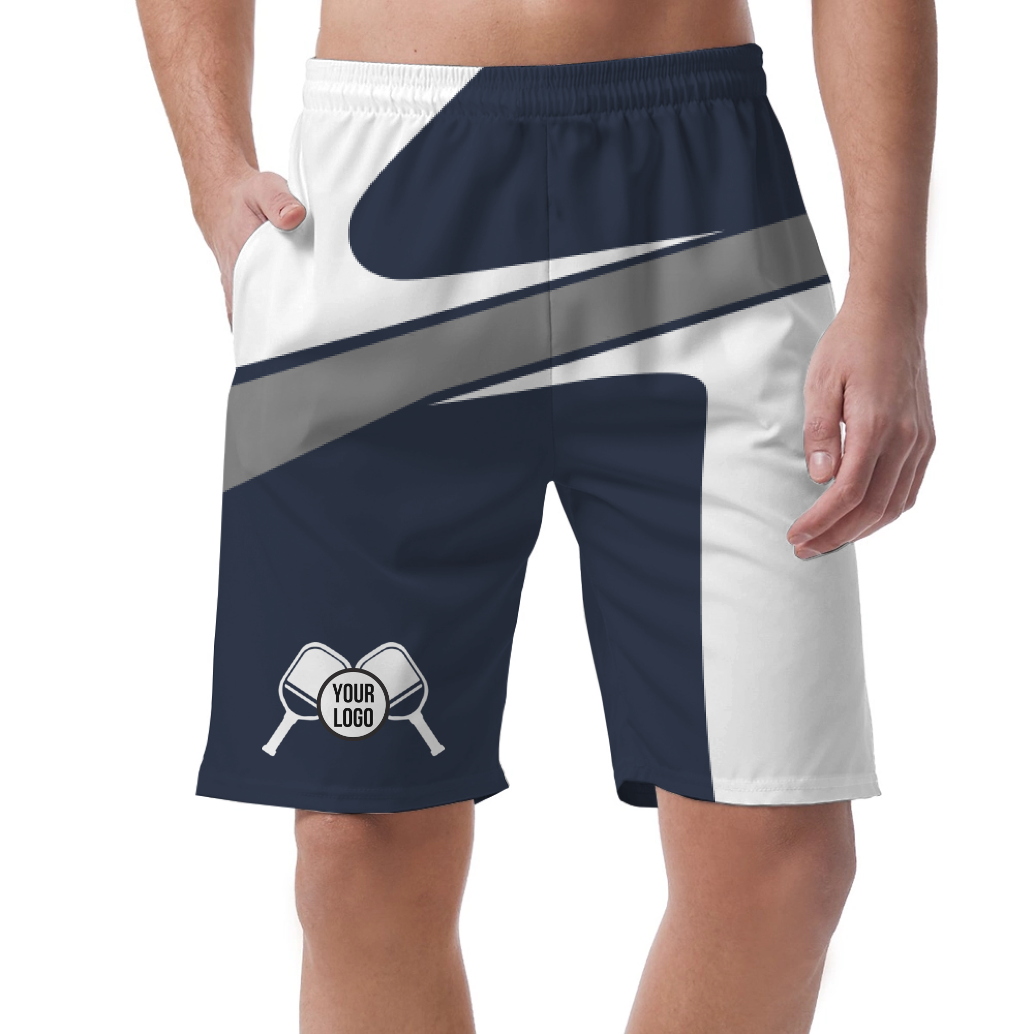 Picklewin Men's Simple Pickleball Short Pants