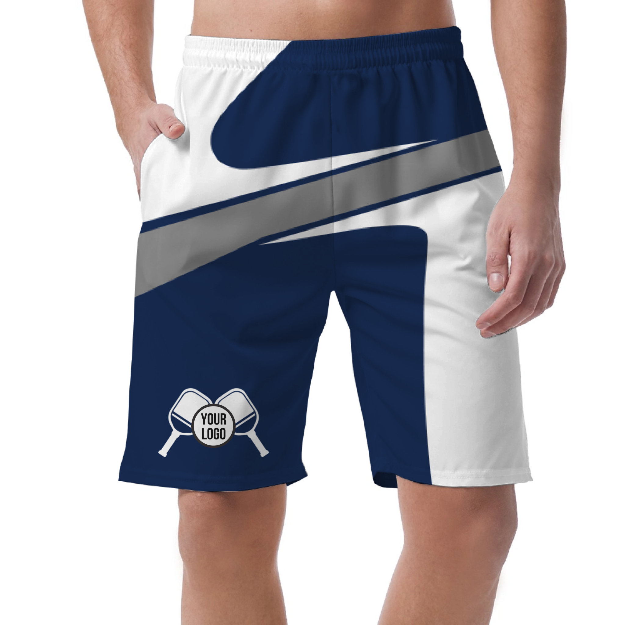 Picklewin Men's Simple Pickleball Short Pants