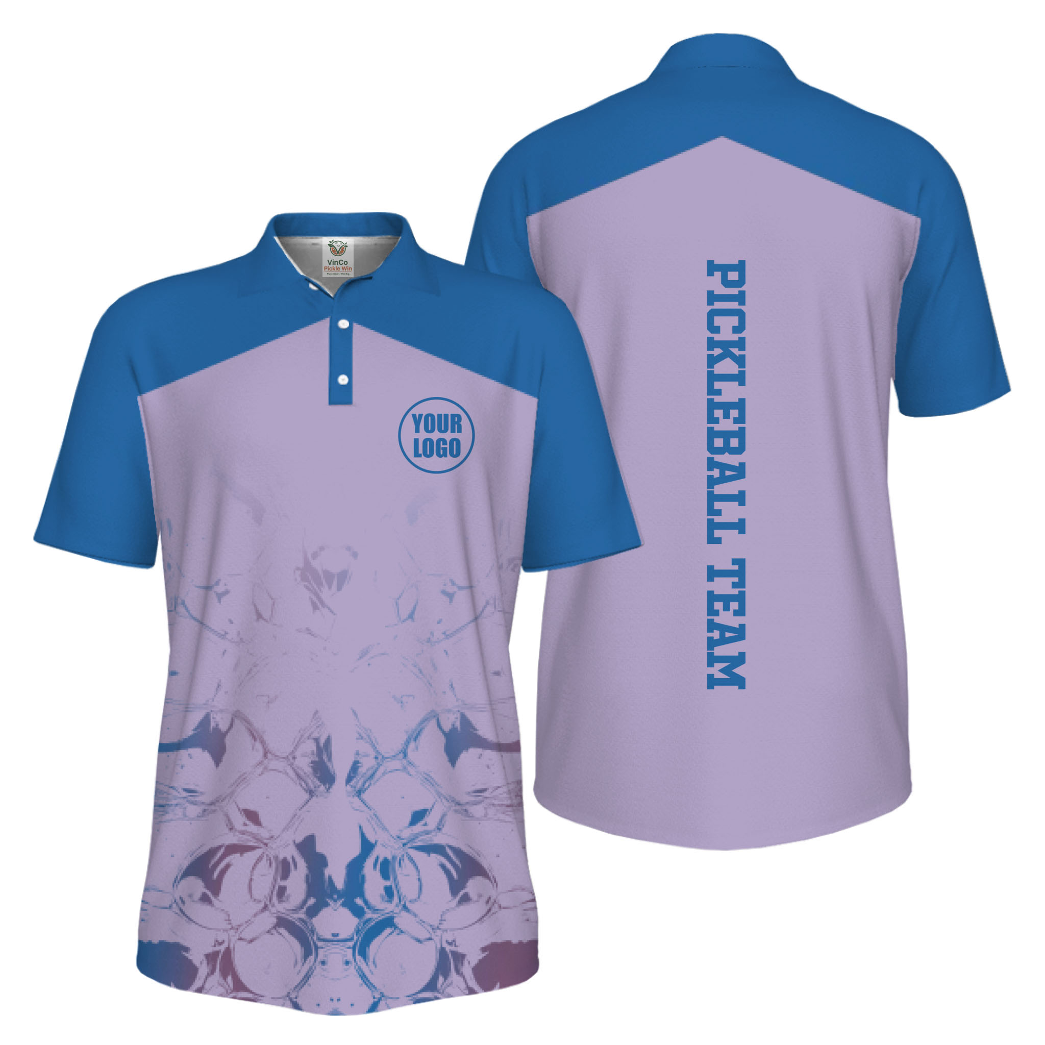 Picklewin Modern Sports Uniform for Teams UV Protection Polo Shirt Live Preview