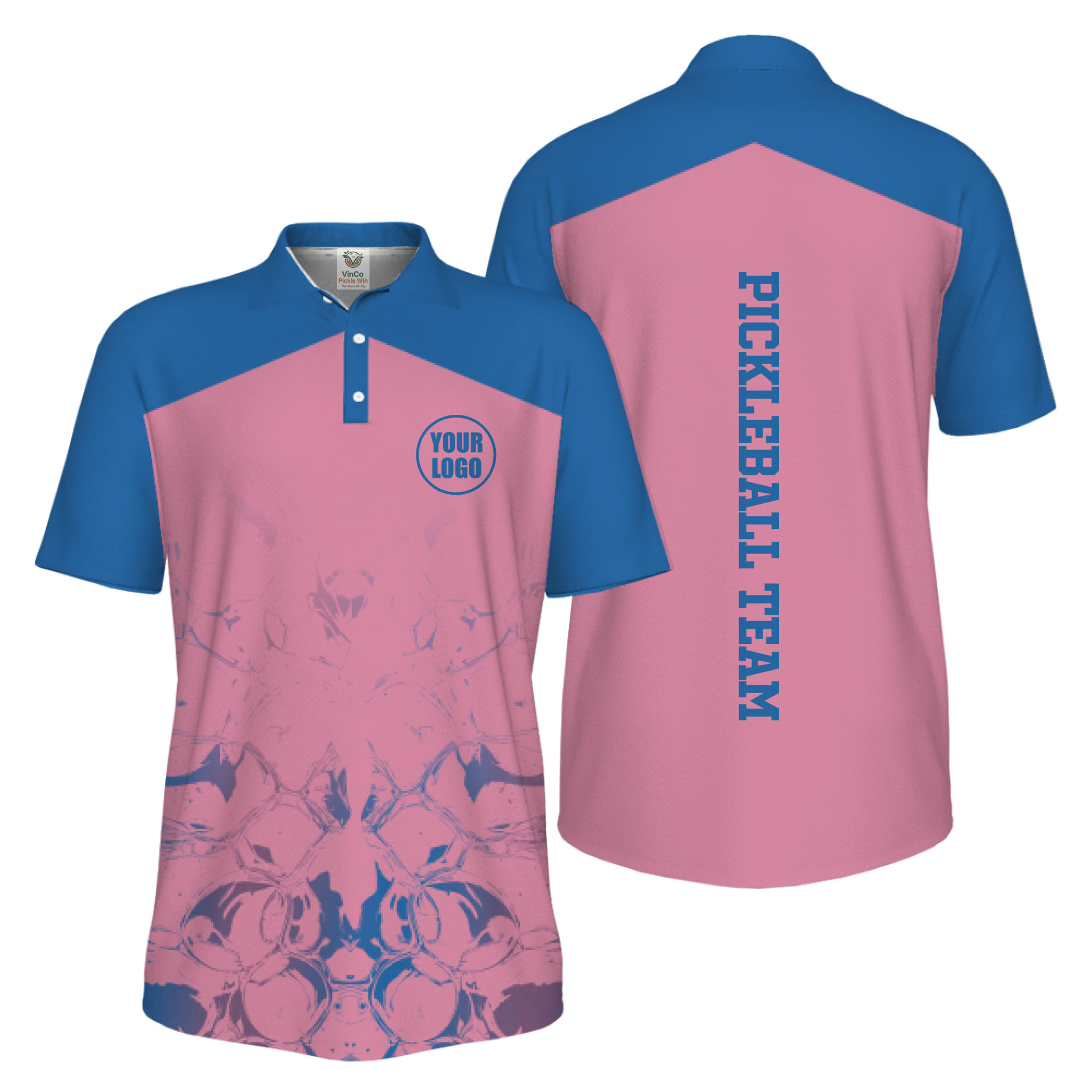 Picklewin Modern Sports Uniform for Teams UV Protection Polo Shirt Live Preview