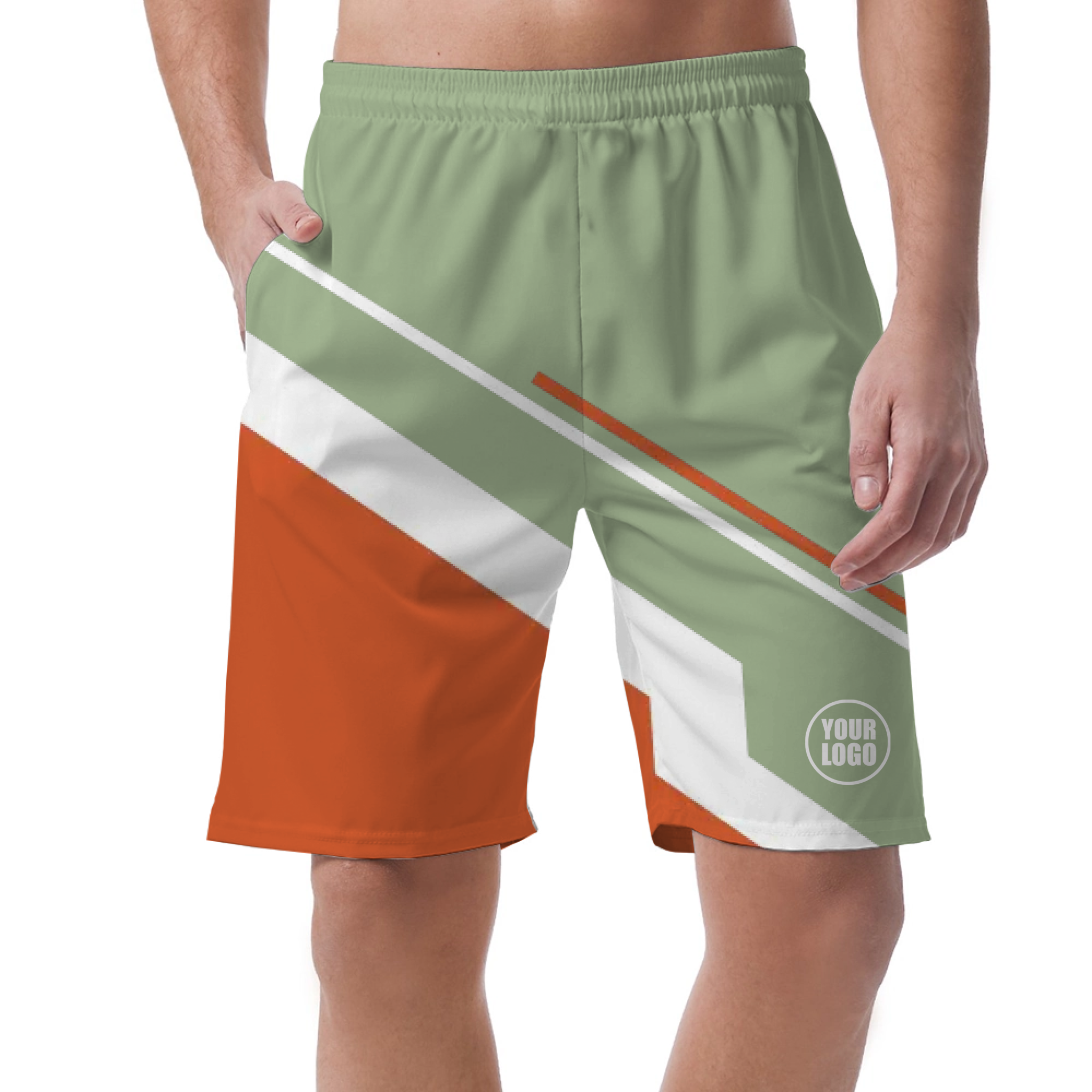 Picklewin Noticeable Men's Customized Short Pants