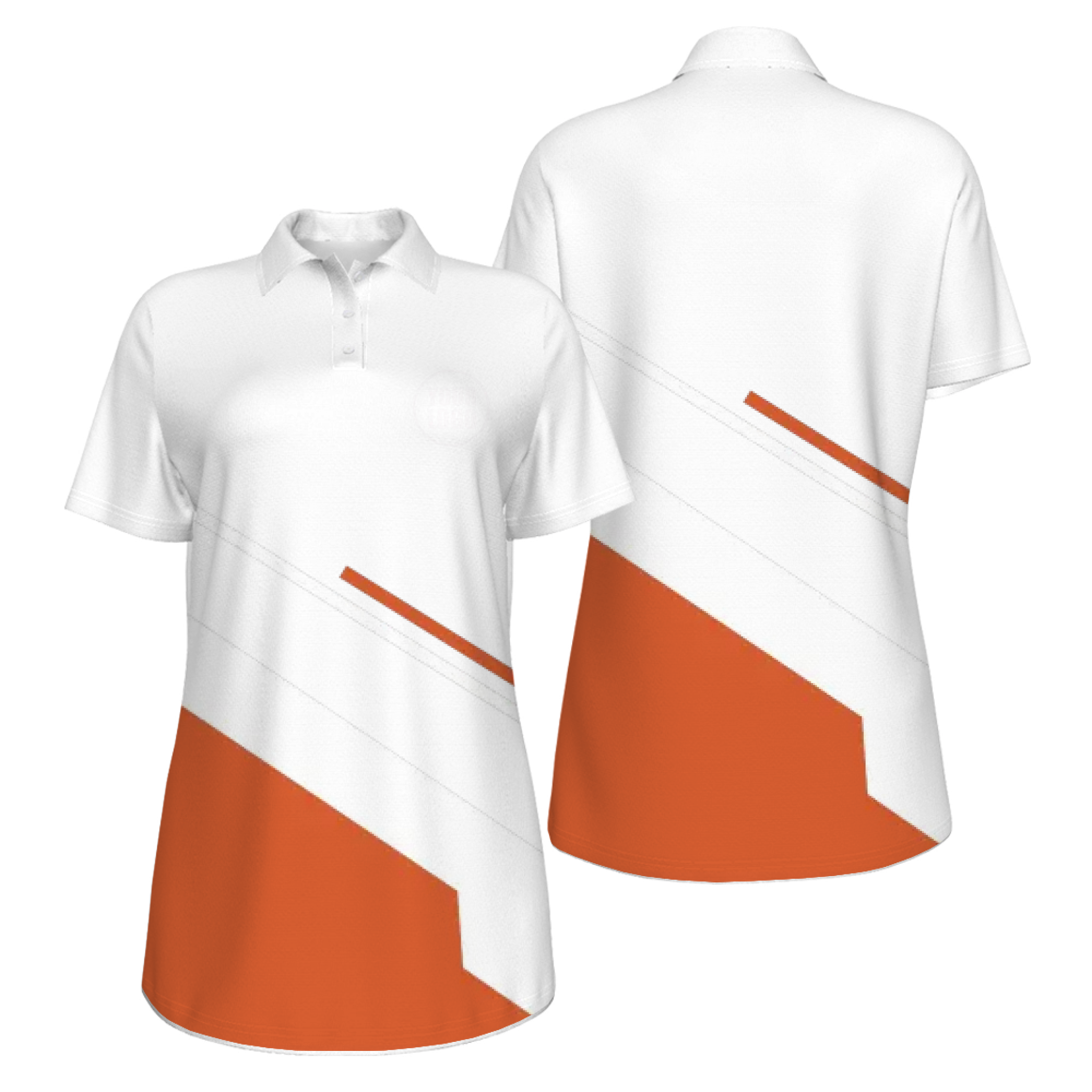 Picklewin Noticeable UV Protection Polo Custom For Women