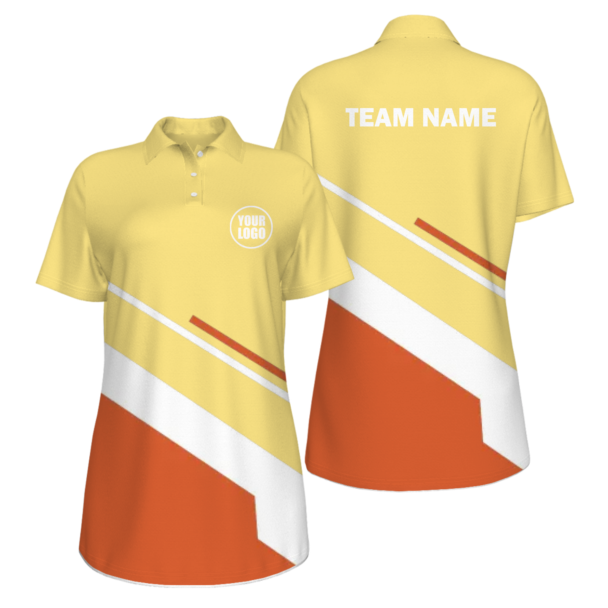 Picklewin Noticeable UV Protection Polo Custom For Women