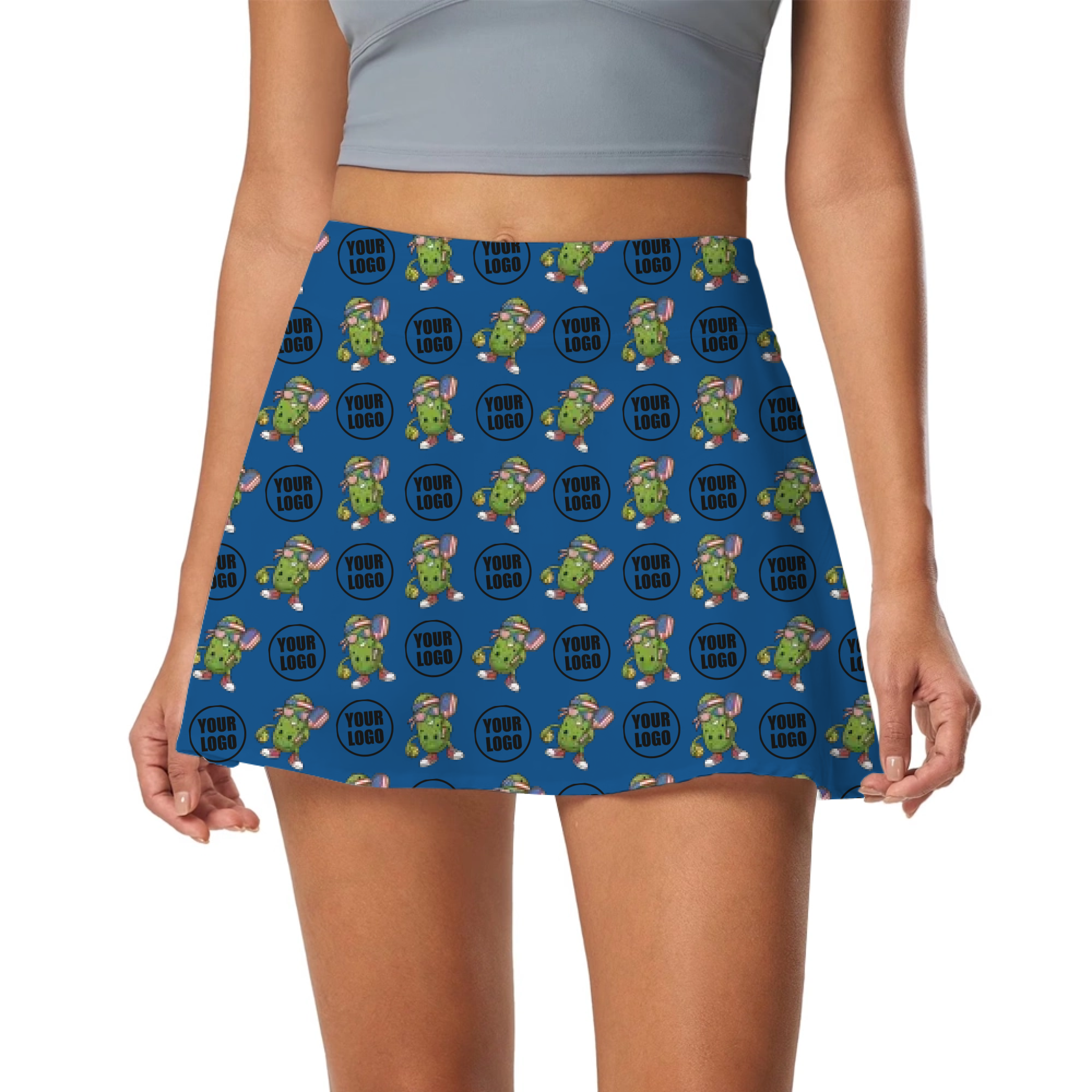 Picklewin Patriotic Custom Pickleball Skort For Women