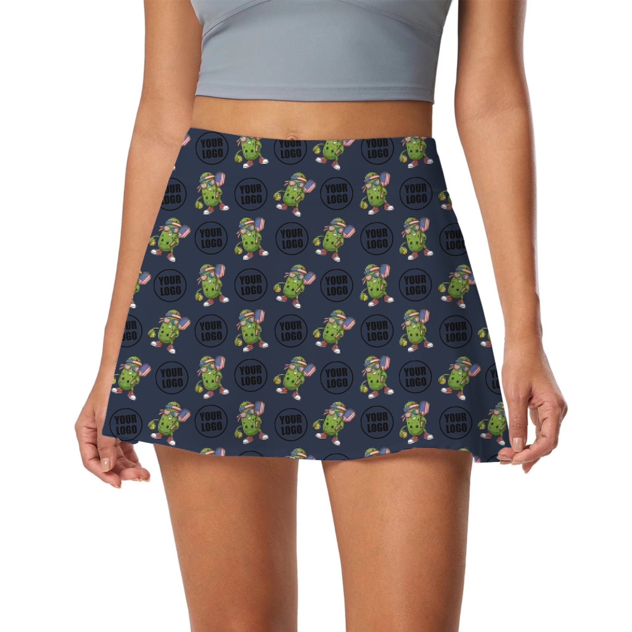 Picklewin Patriotic Custom Pickleball Skort For Women