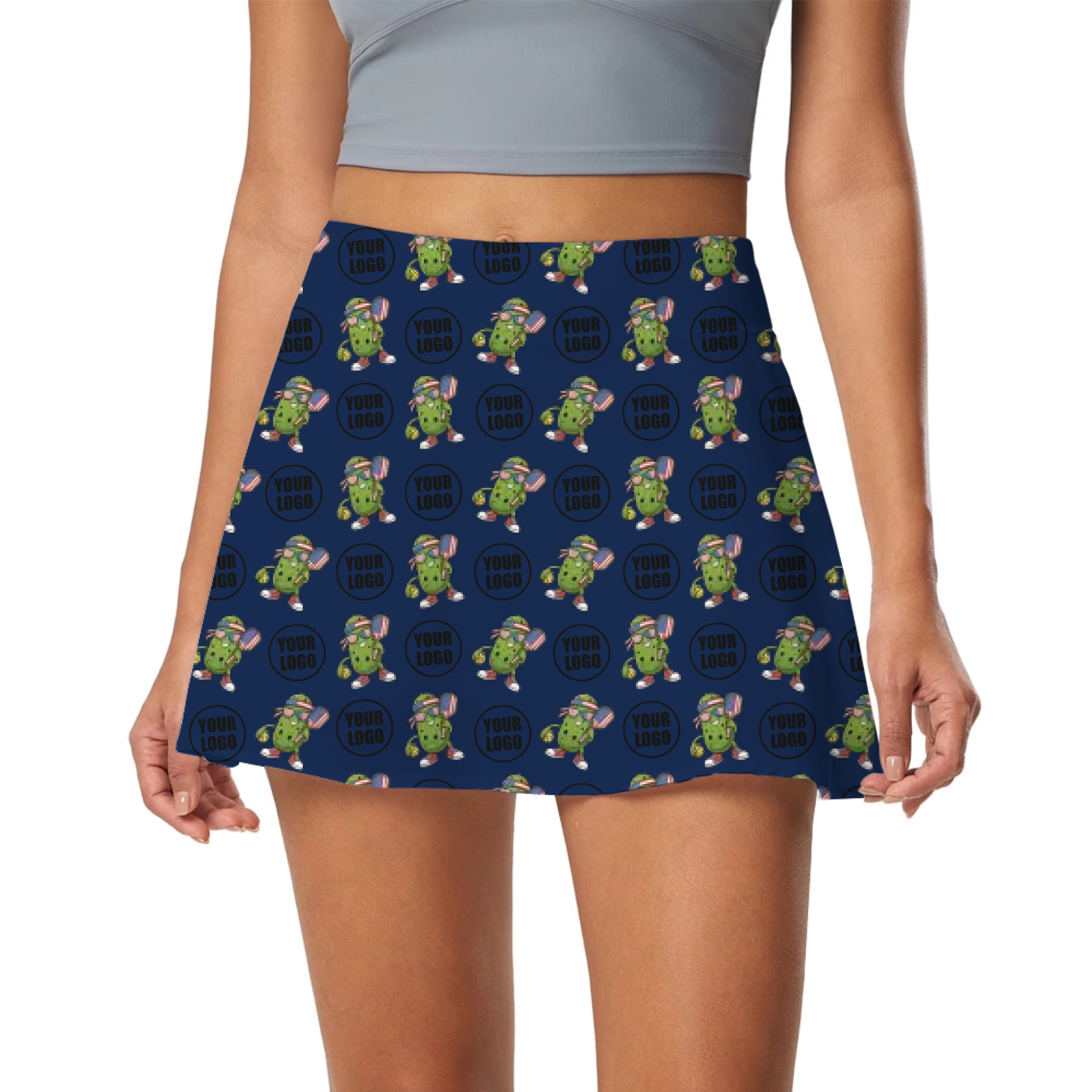 Picklewin Patriotic Custom Pickleball Skort For Women