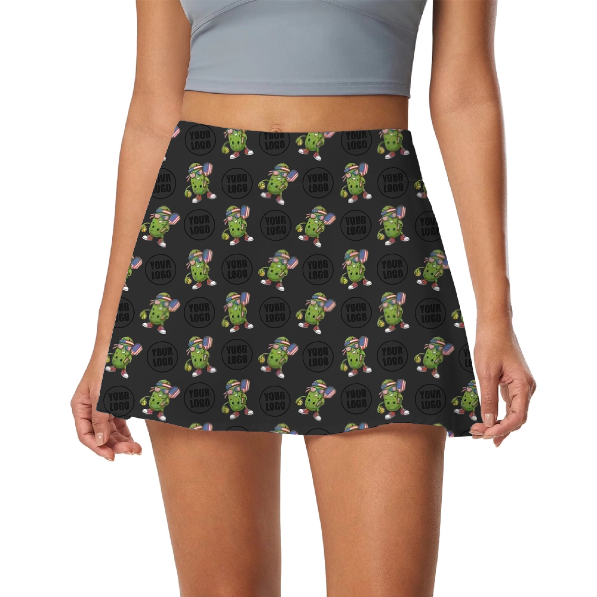 Picklewin Patriotic Custom Pickleball Skort For Women