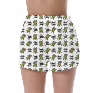 Picklewin Patriotic Custom UV Protection Shorts For Pickleball Women