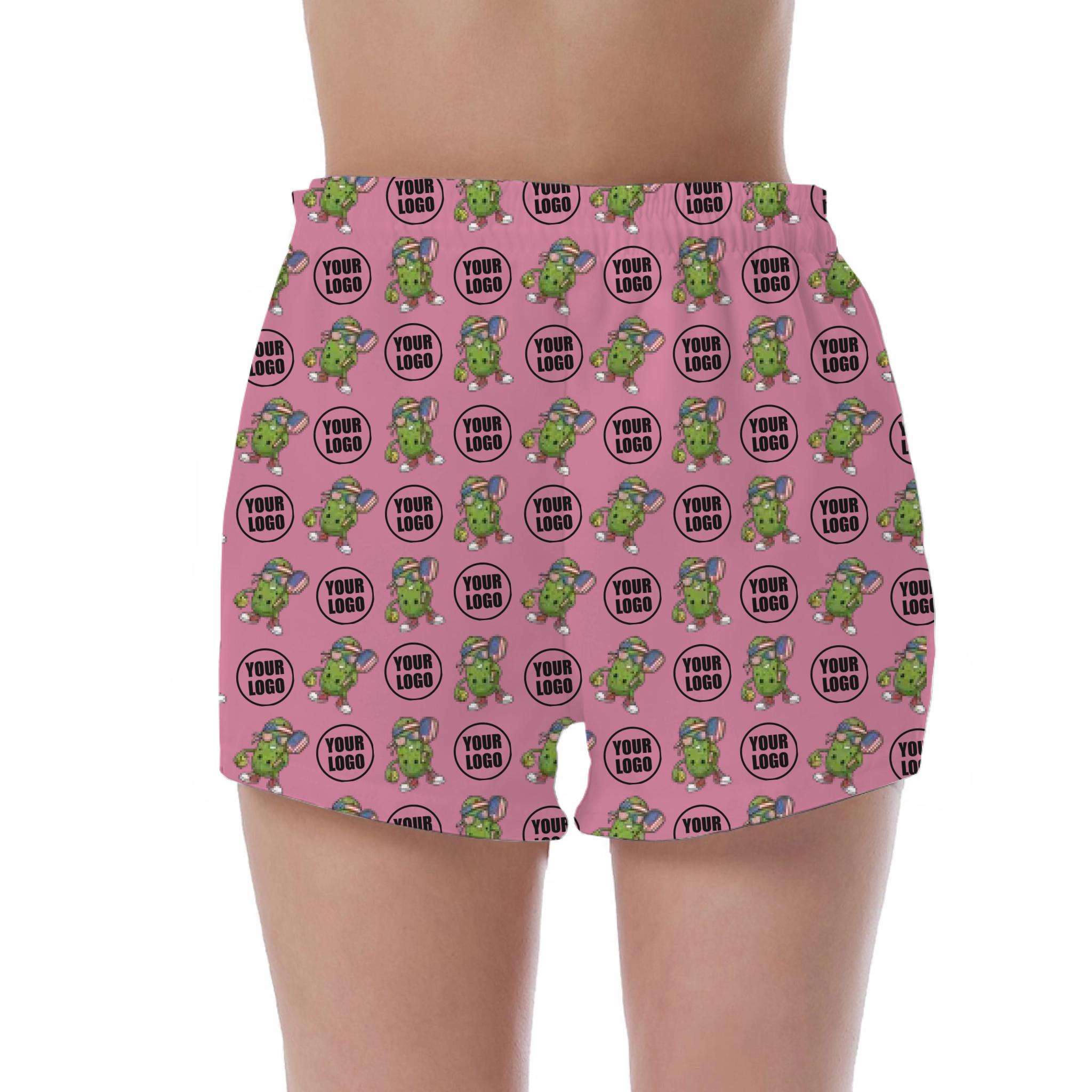 Picklewin Patriotic Custom UV Protection Shorts For Pickleball Women