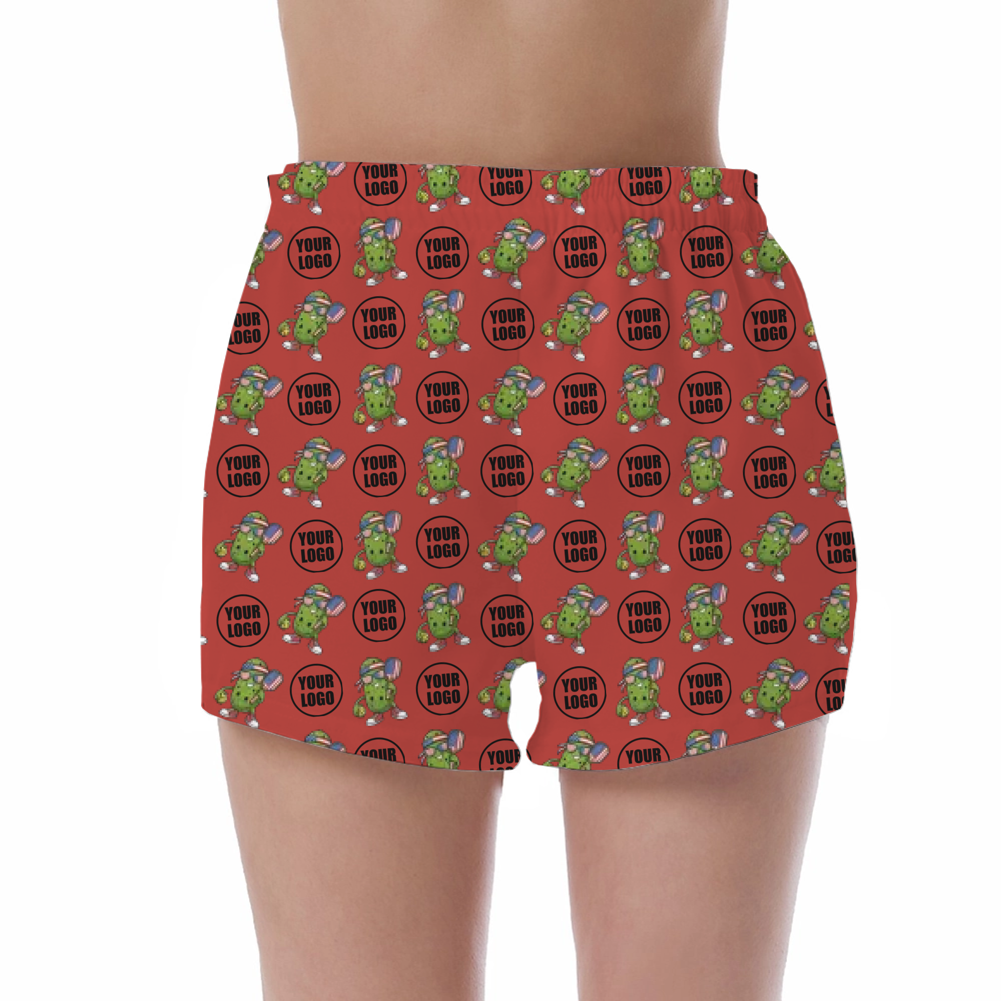 Picklewin Patriotic Custom UV Protection Shorts For Pickleball Women