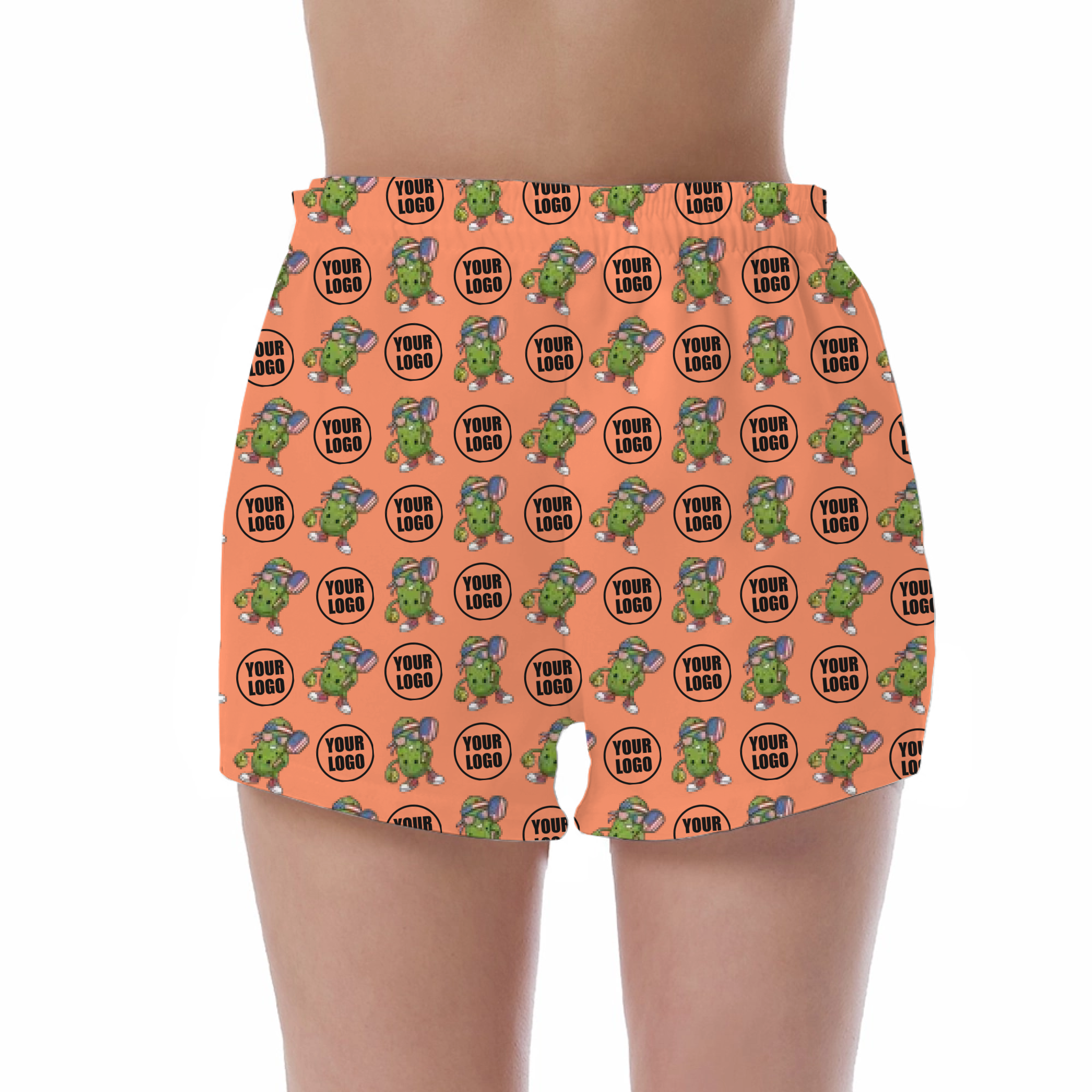 Picklewin Patriotic Custom UV Protection Shorts For Pickleball Women