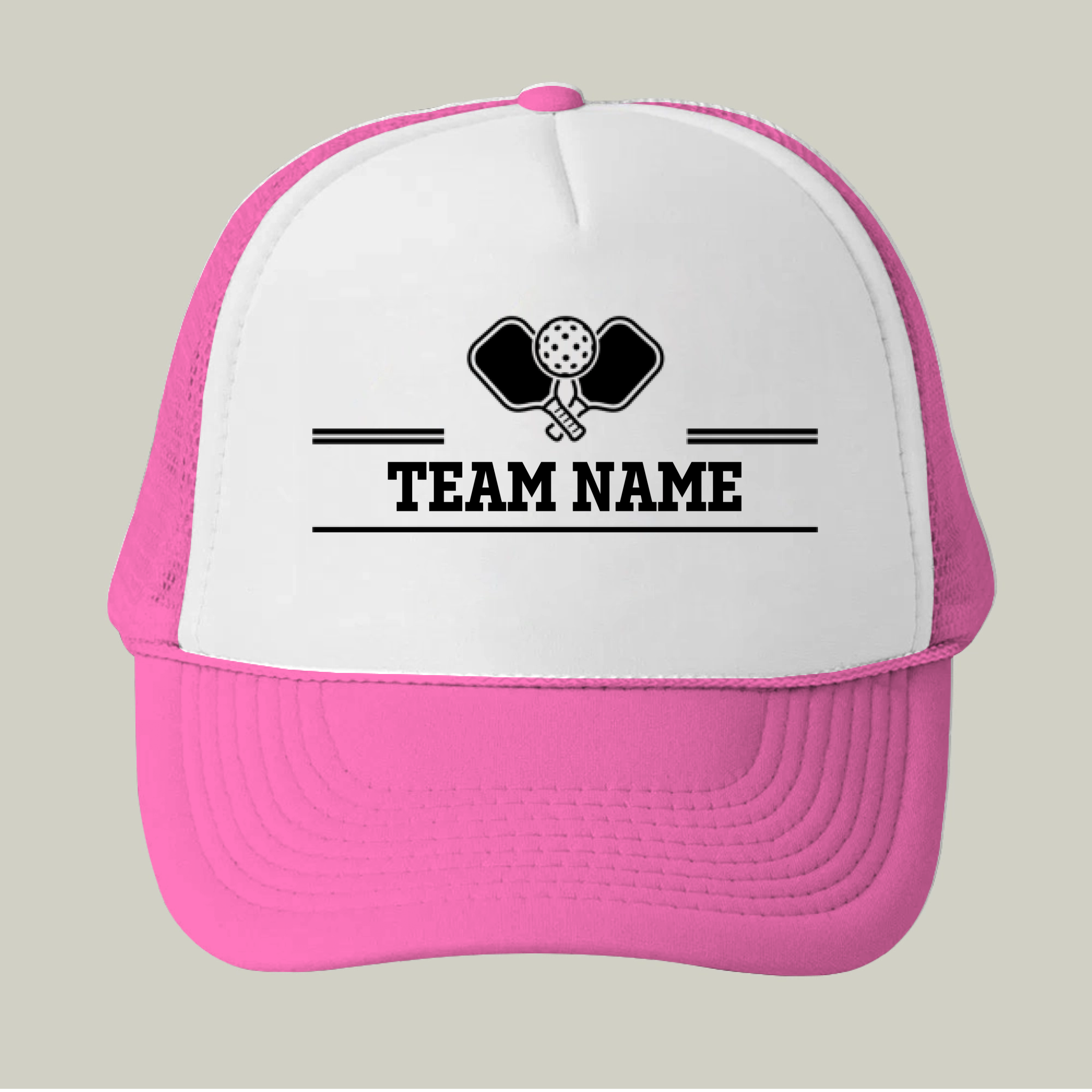 Picklewin Pickleball Trucker Cap Custom Team Name For Men
