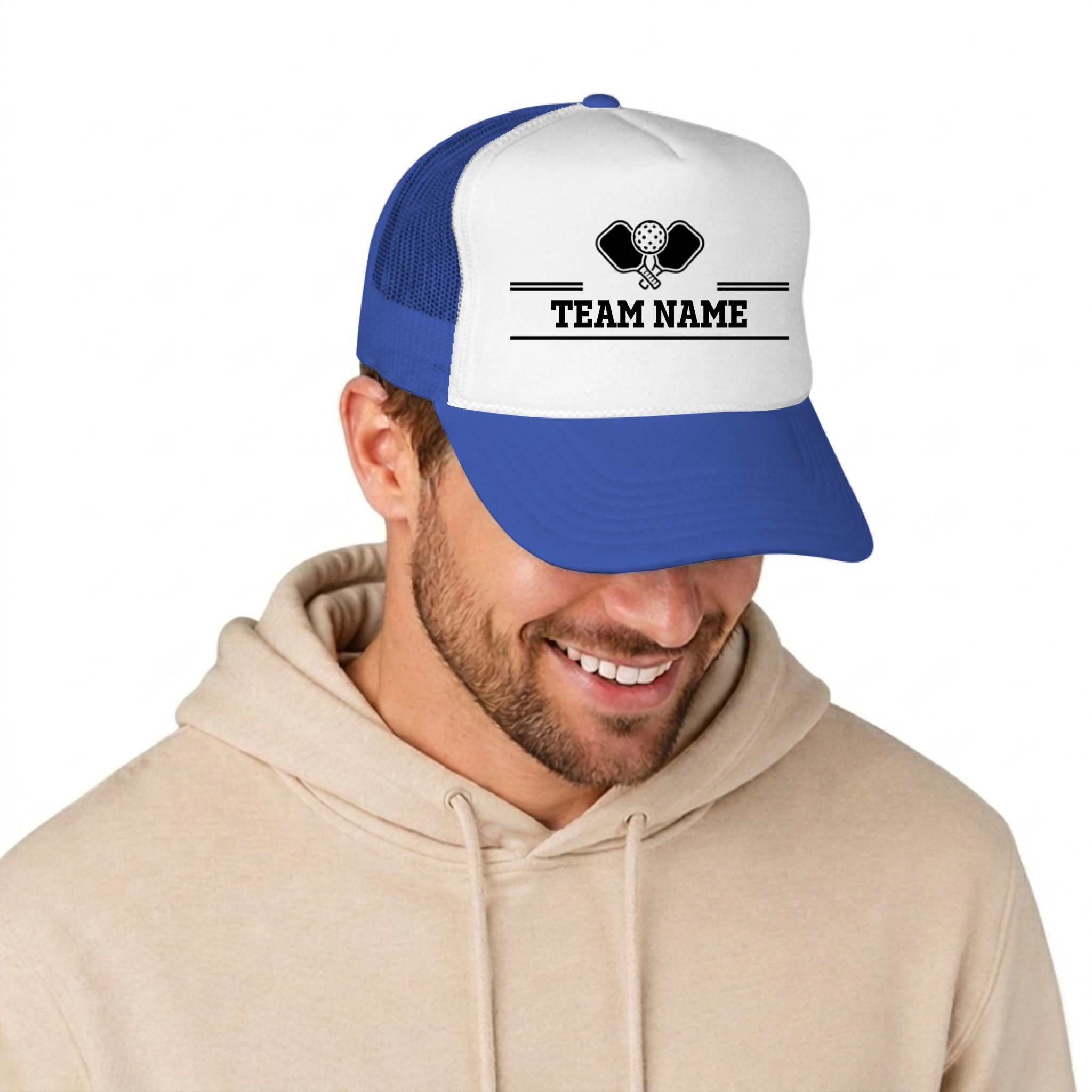 Picklewin Pickleball Trucker Cap Custom Team Name For Men