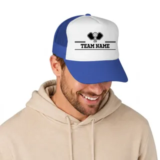 Picklewin Pickleball Trucker Cap Custom Team Name For Men