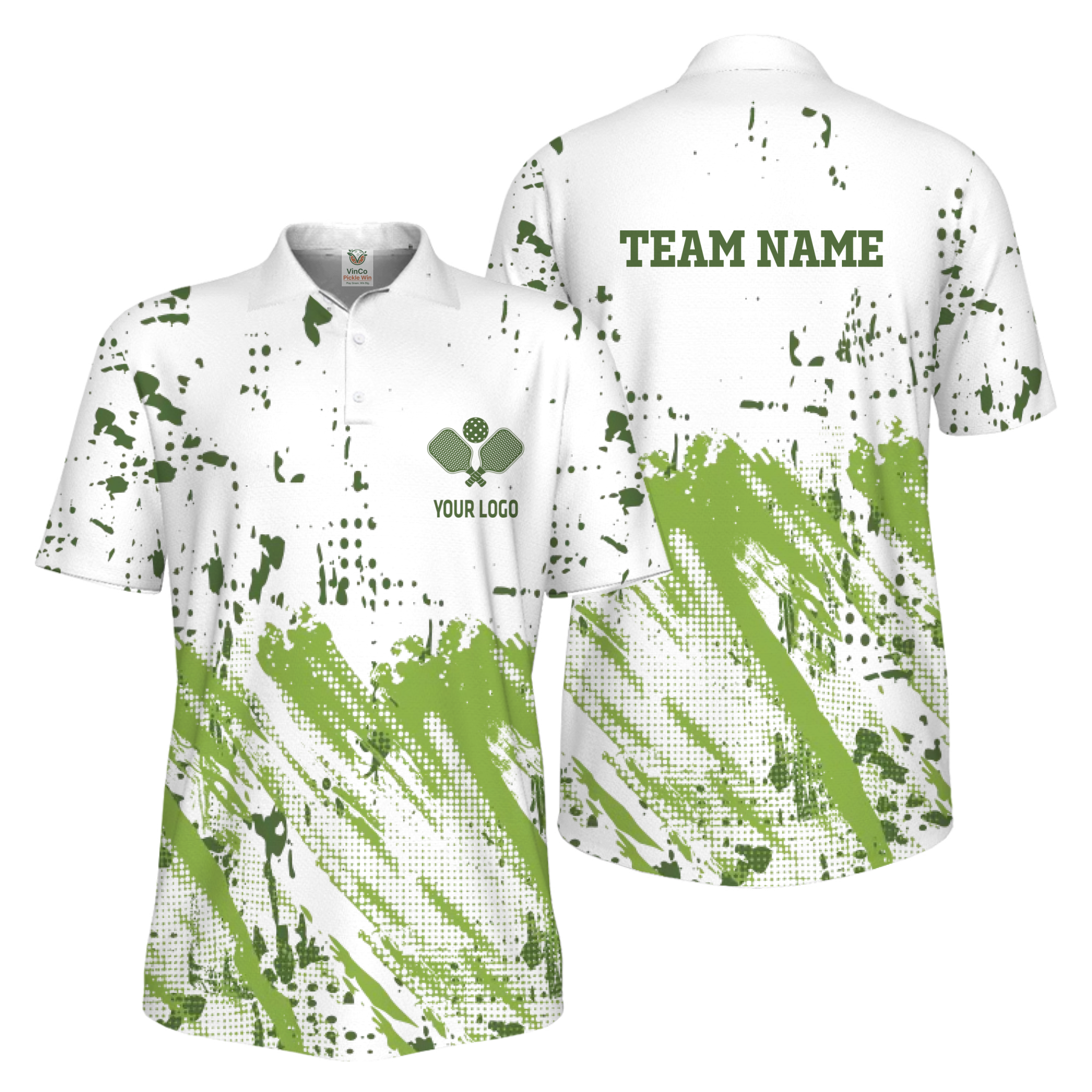 Picklewin Premium Pickleball Tournament Pro Polo Shirt For Men