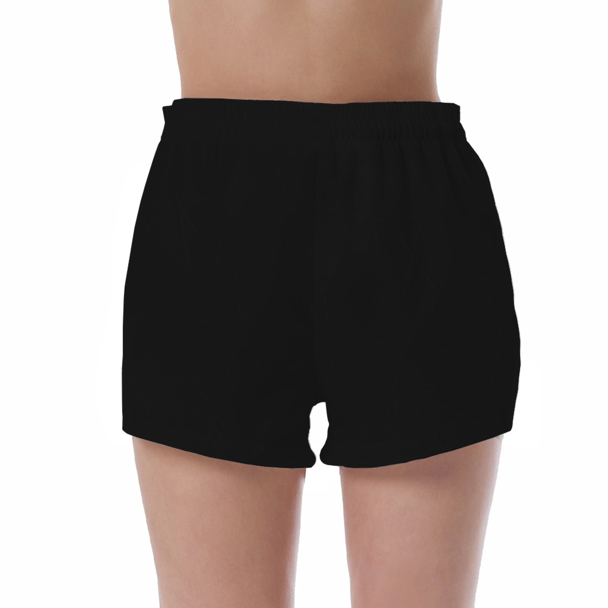 Picklewin Simple Abstract Women's Custom UV Protection Shorts