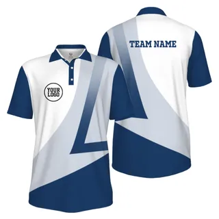 Picklewin Simple Custom Logo Pickleball Team Polo Shirt For Men