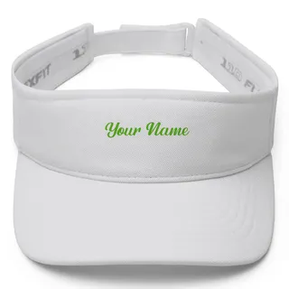 Picklewin Simple Custom Name Pickleball Visor 