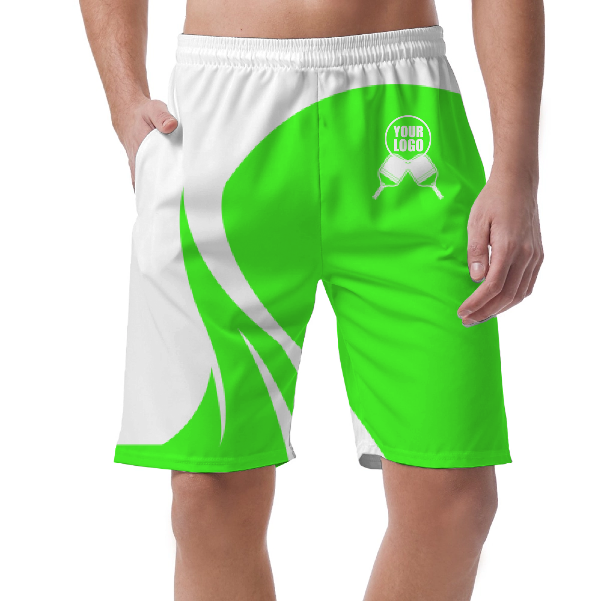 Picklewin Simple Custom Pickleball Short Pants For Men