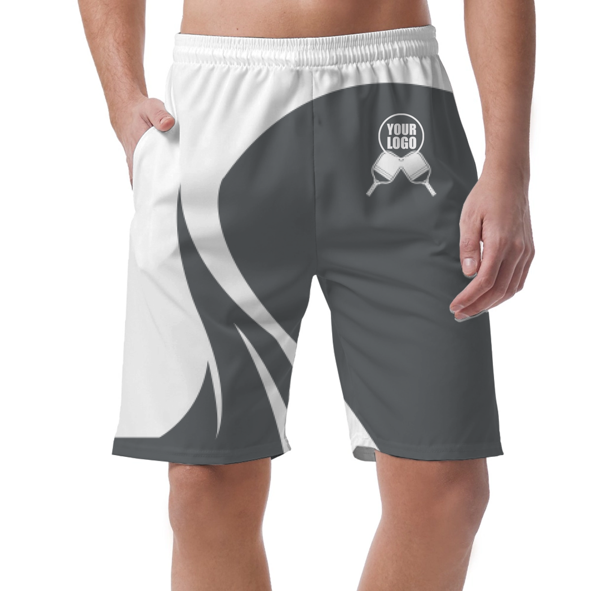 Picklewin Simple Custom Pickleball Short Pants For Men