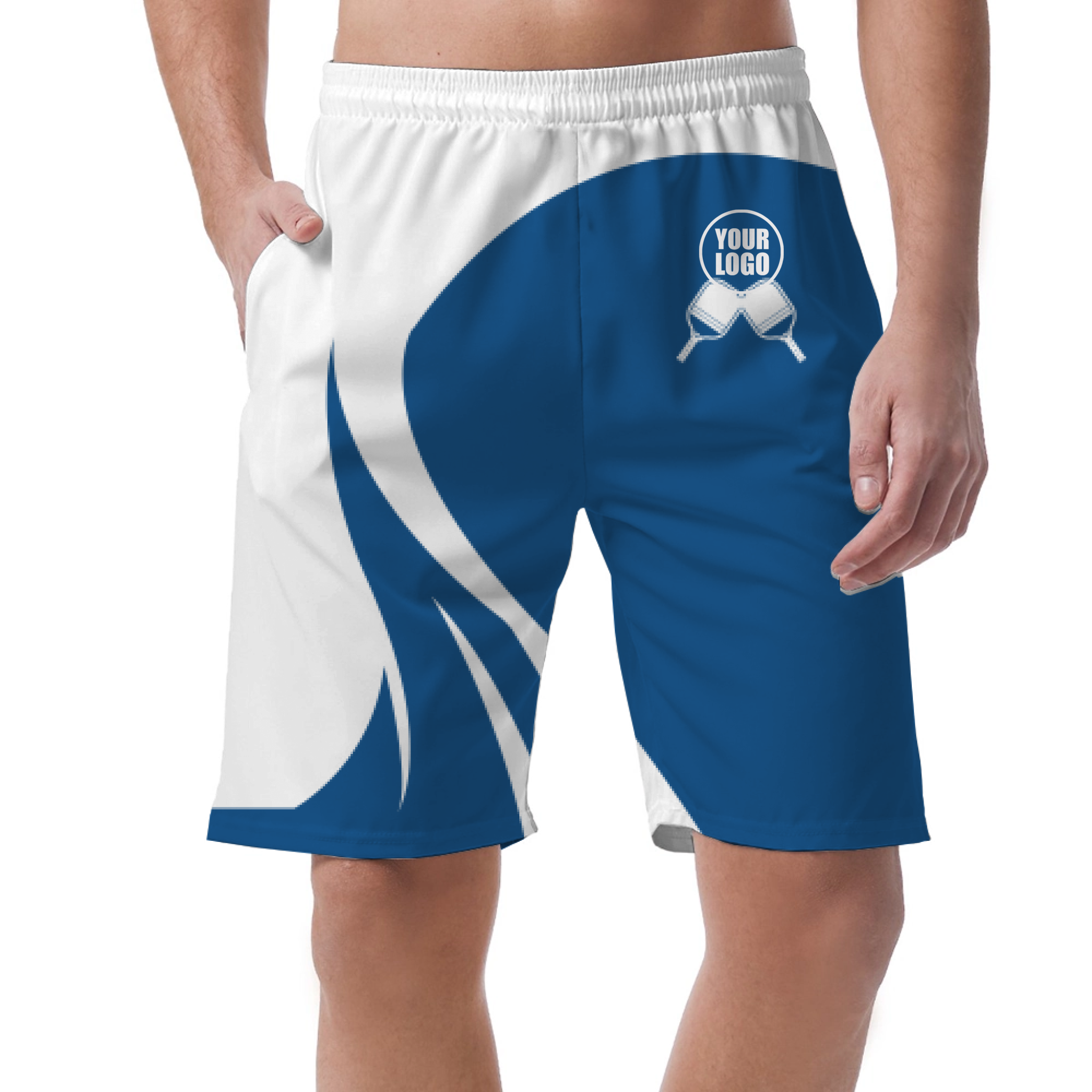 Picklewin Simple Custom Pickleball Short Pants For Men