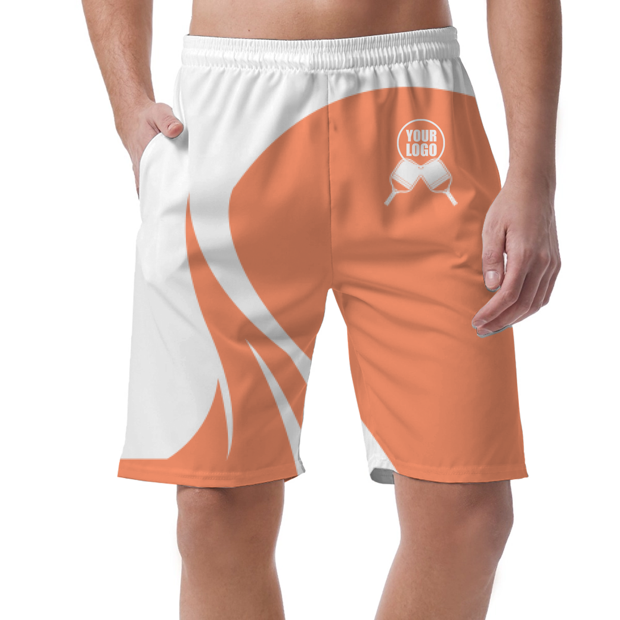 Picklewin Simple Custom Pickleball Short Pants For Men
