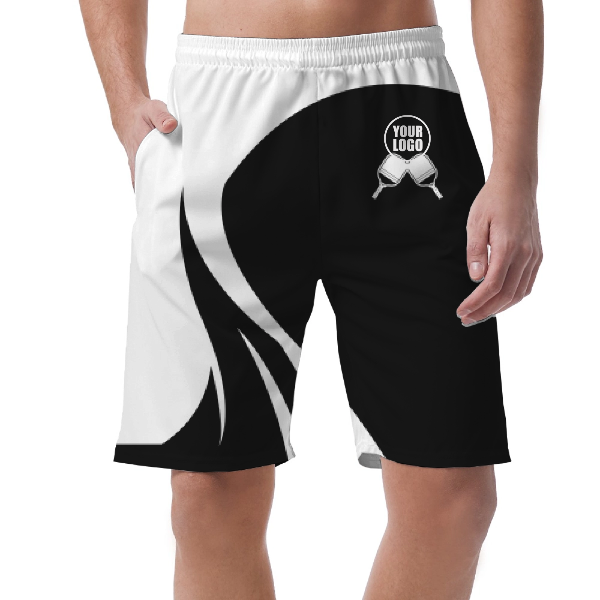Picklewin Simple Custom Pickleball Short Pants For Men