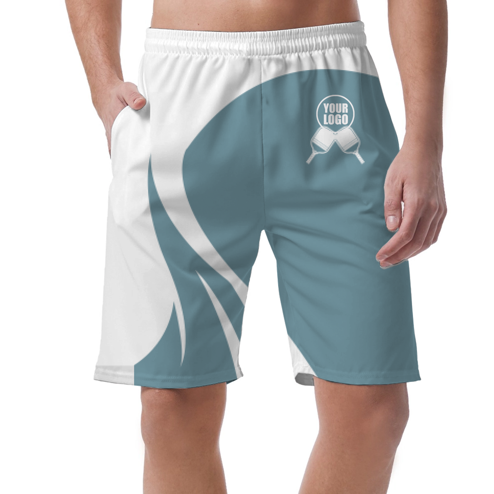 Picklewin Simple Custom Pickleball Short Pants For Men